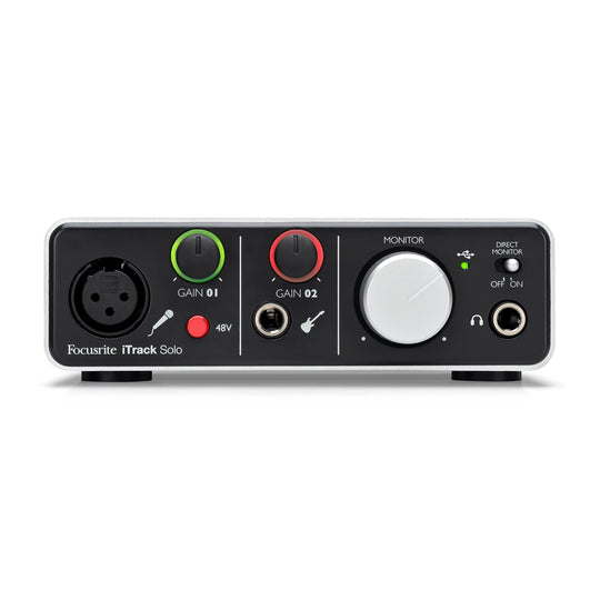 Focusrite iTrack Solo 2-channel Audio Interface w/ Lightning Connector Pro Audio / Interfaces