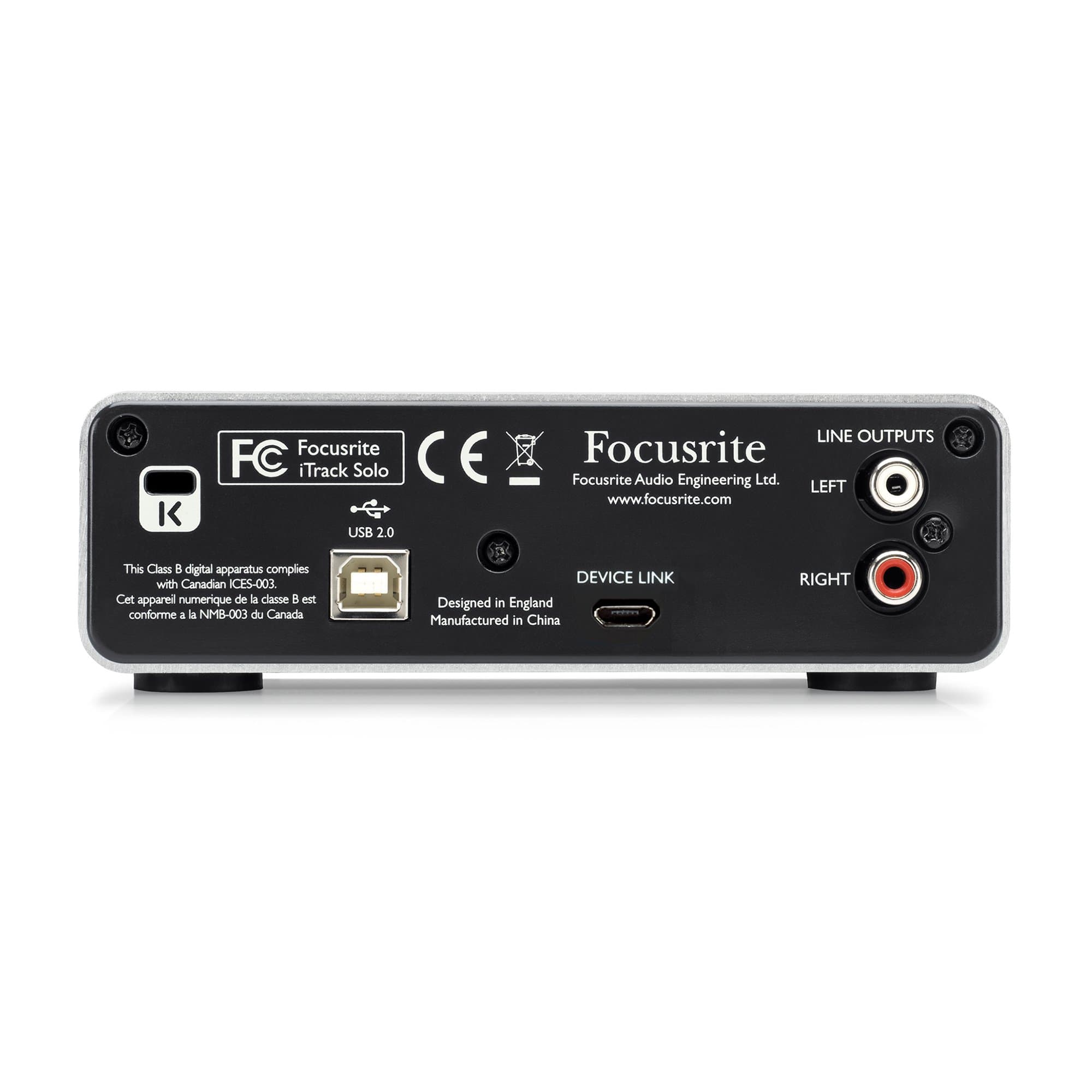 Focusrite iTrack Solo 2-channel Audio Interface w/ Lightning Connector Pro Audio / Interfaces