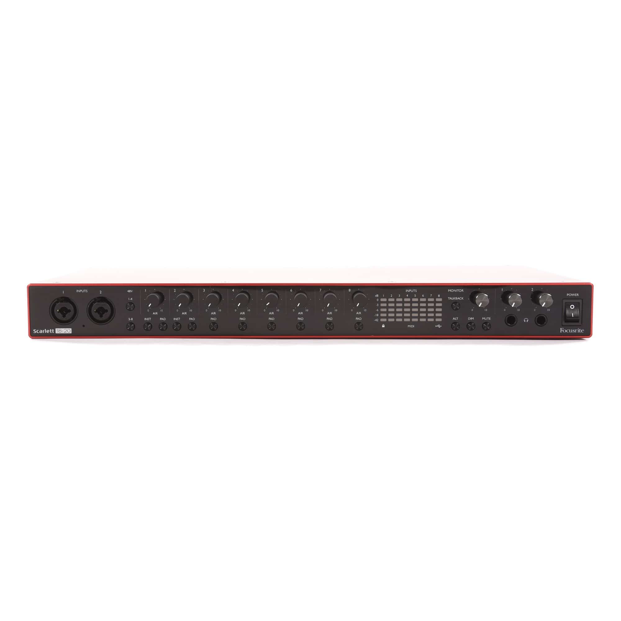 Focusrite Scarlett 18I20 Solo 3rd Gen Pro Audio / Interfaces