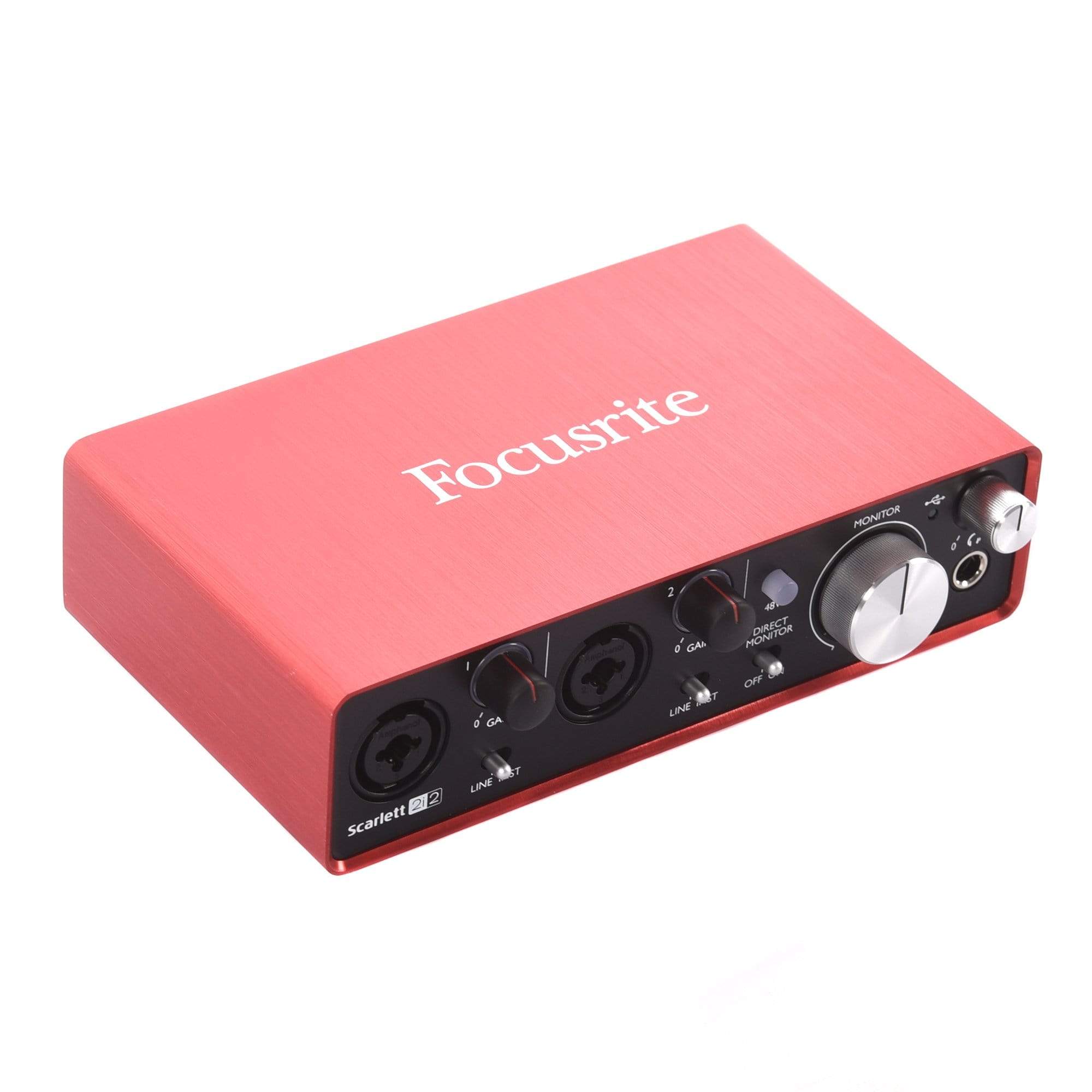 Focusrite Scarlett 2i2 USB Audio Interface Pack w/Headphones Mic & XLR Cable Pro Audio / Interfaces