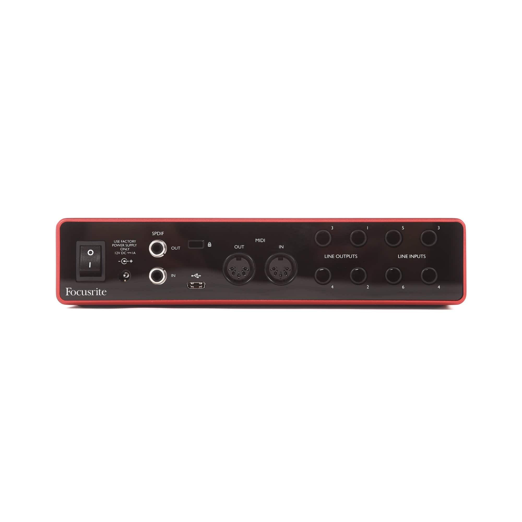 Focusrite Scarlett 8i6 3rd Gen USB Digital Audio Interface Pro Audio / Interfaces