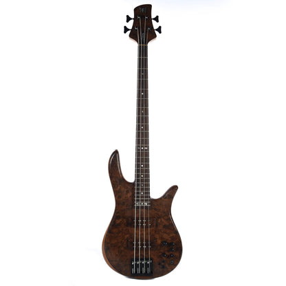 Fodera Monarch Deluxe 4 Walnut Burl Top Mahogany Body w/Rosewood Fingerboard Bass Guitars / 4-String