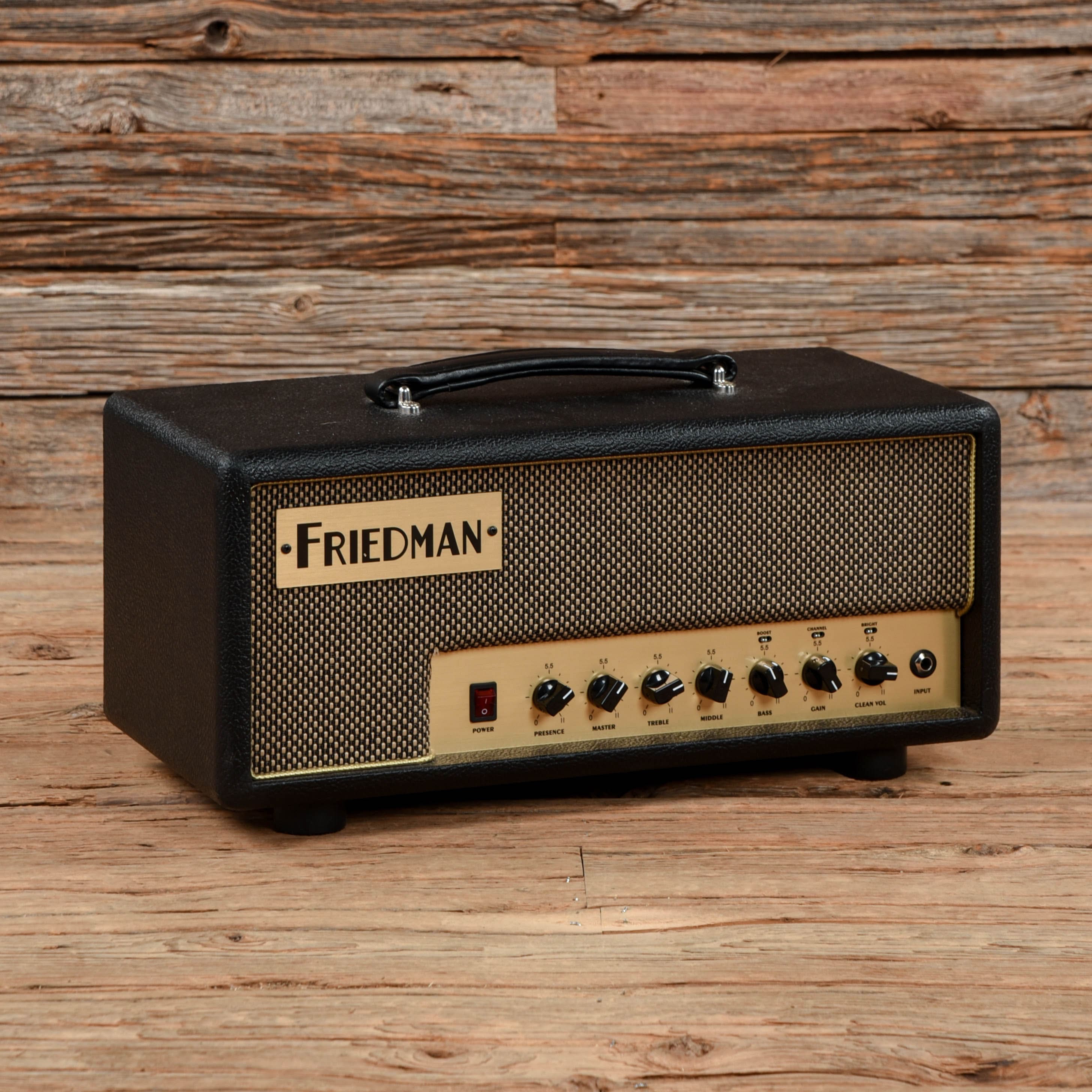 Friedman Runt 20 2-Channel 20-Watt Guitar Amp Head Amps / Guitar Cabinets