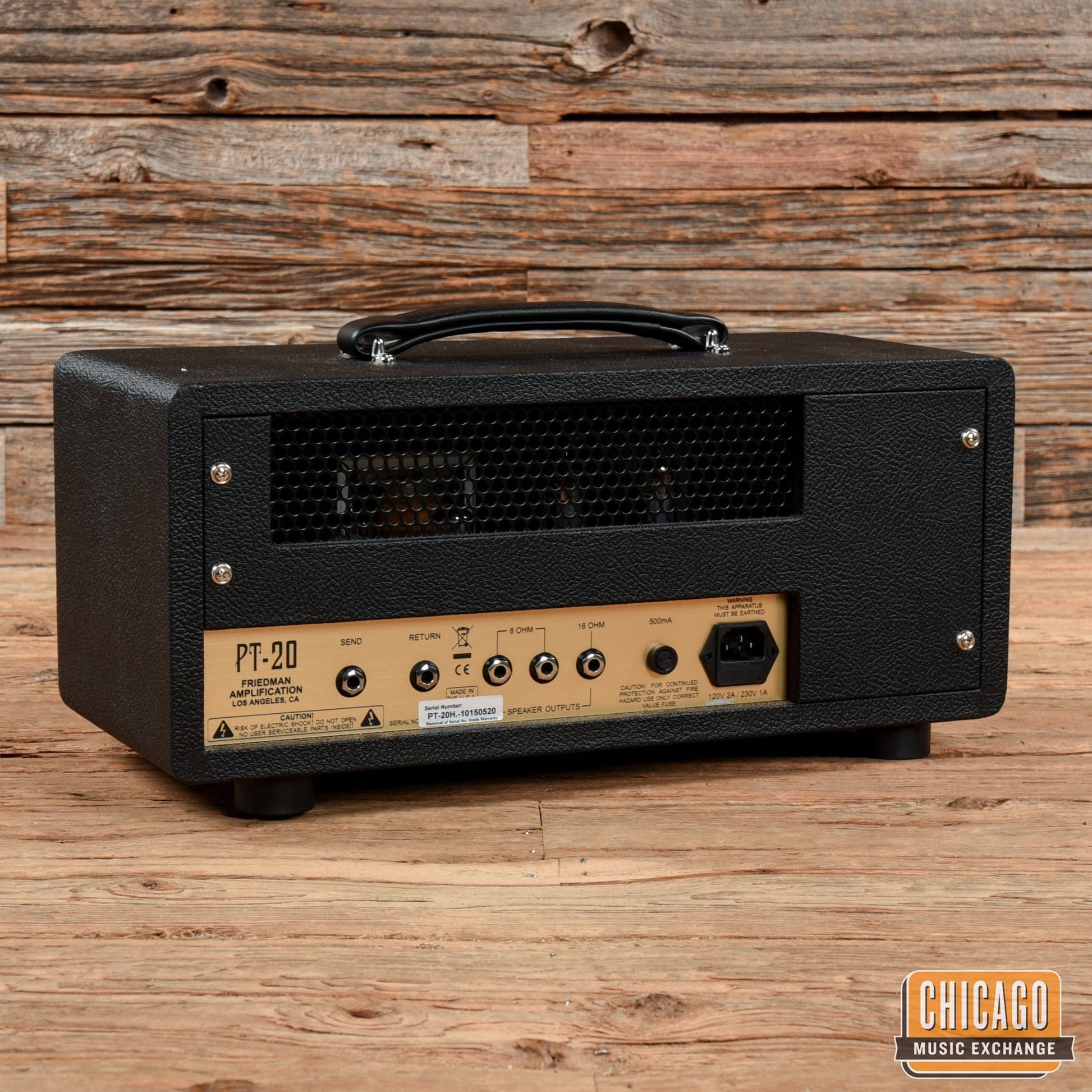 Friedman 1 Channel 20W Head w/ EL84 - Series FX Loop