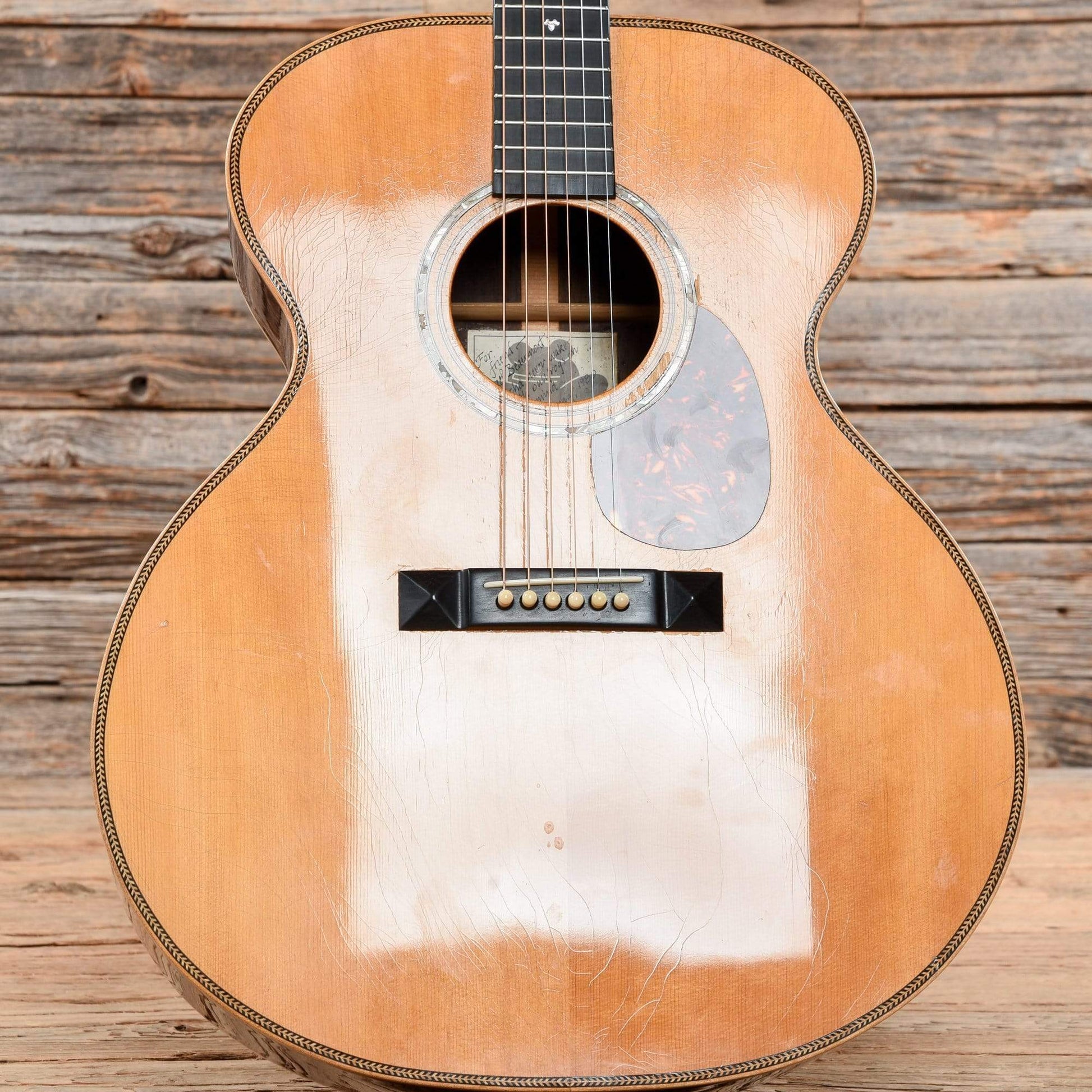 Froggy Bottom Model J German Spruce Top w/ Brazilian Rosewood Back & Sides Natural 1980 Acoustic Guitars / Jumbo