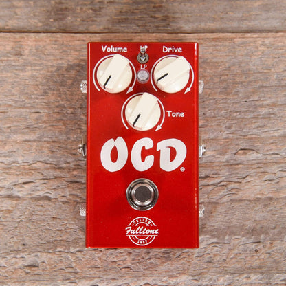 Fulltone Custom Shop OCD Candy Apple Red Limited Edition Effects and Pedals / Overdrive and Boost