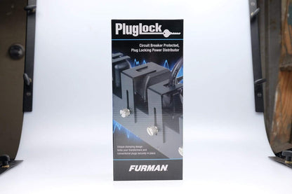 Furman PlugLock 5-Outlet Circuit-Breaker Protected Locking Outlet Strip Home Audio / Power Distribution and Conditioning