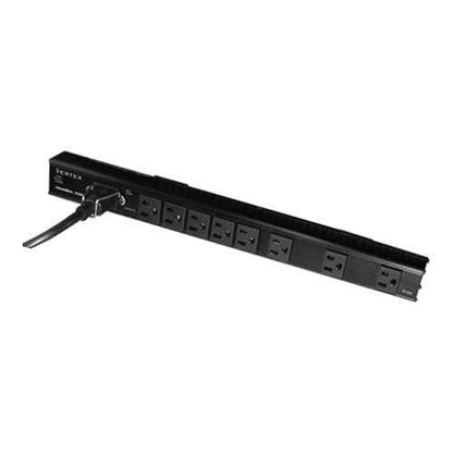 Furman VT-EXT 8-Outlet Equipment Rack Vertical Power Distribution Strip - 10' Cord Home Audio / Power Distribution and Conditioning