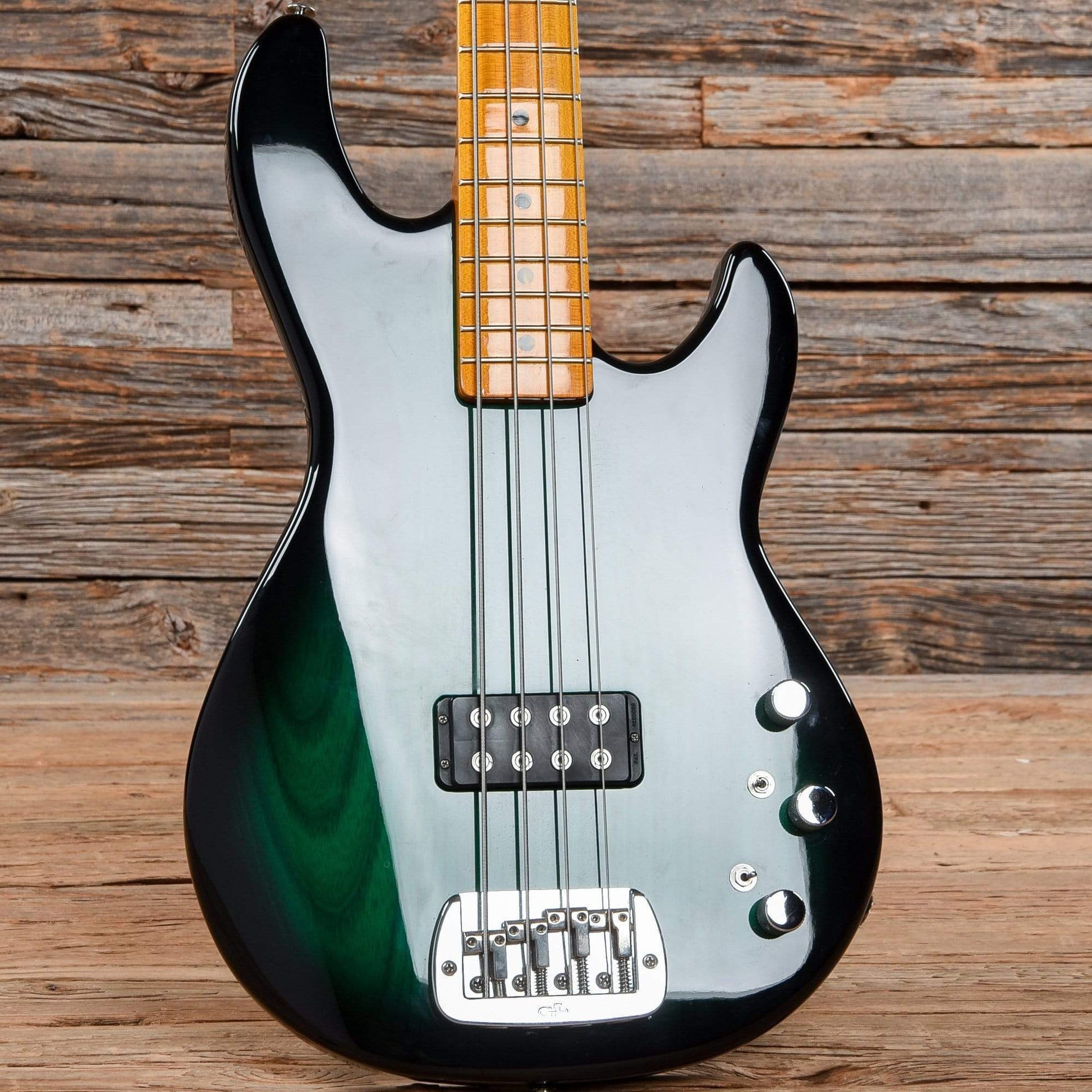 G&L L-1500 Green Burst Bass Guitars / 4-String