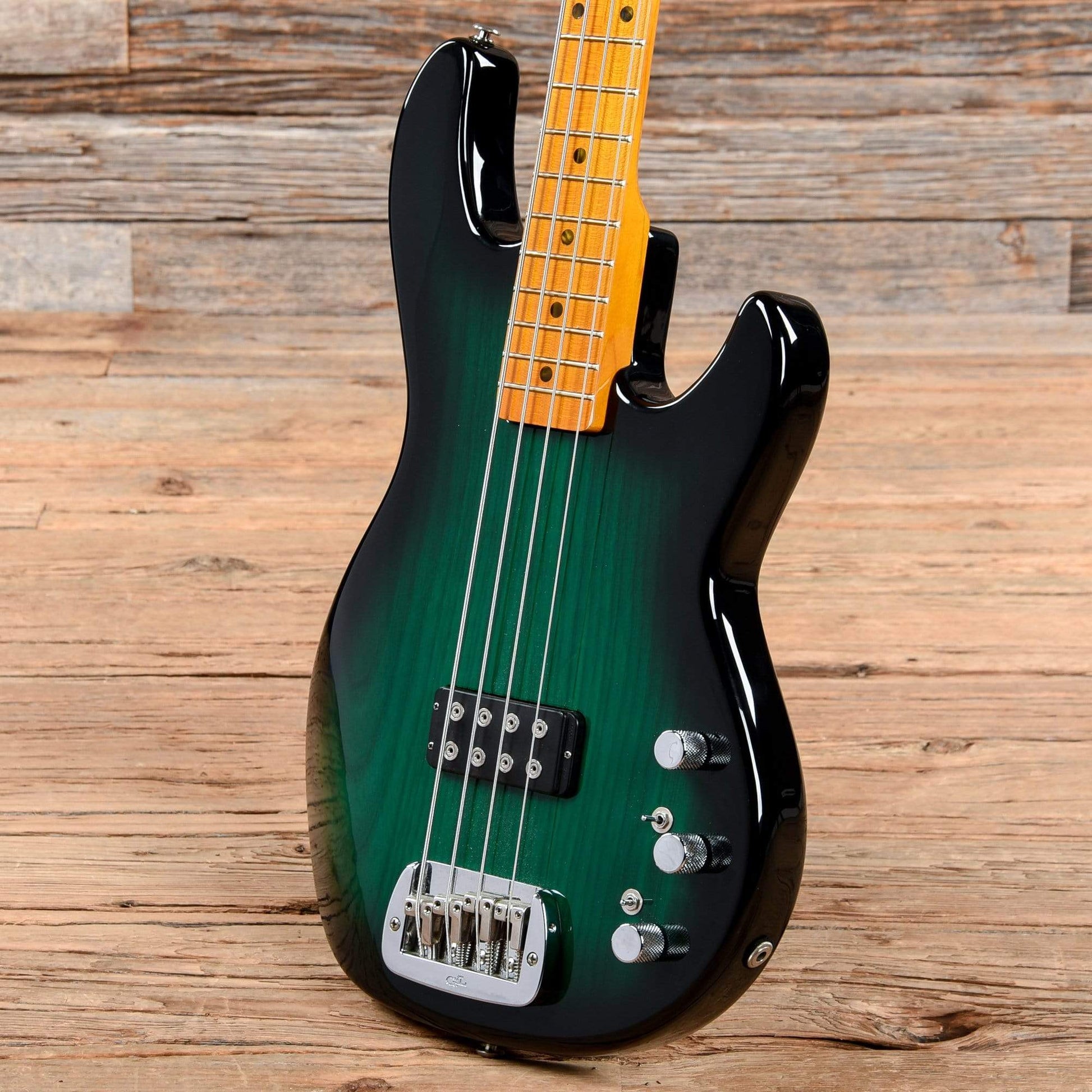 G&L L-1500 Green Burst Bass Guitars / 4-String