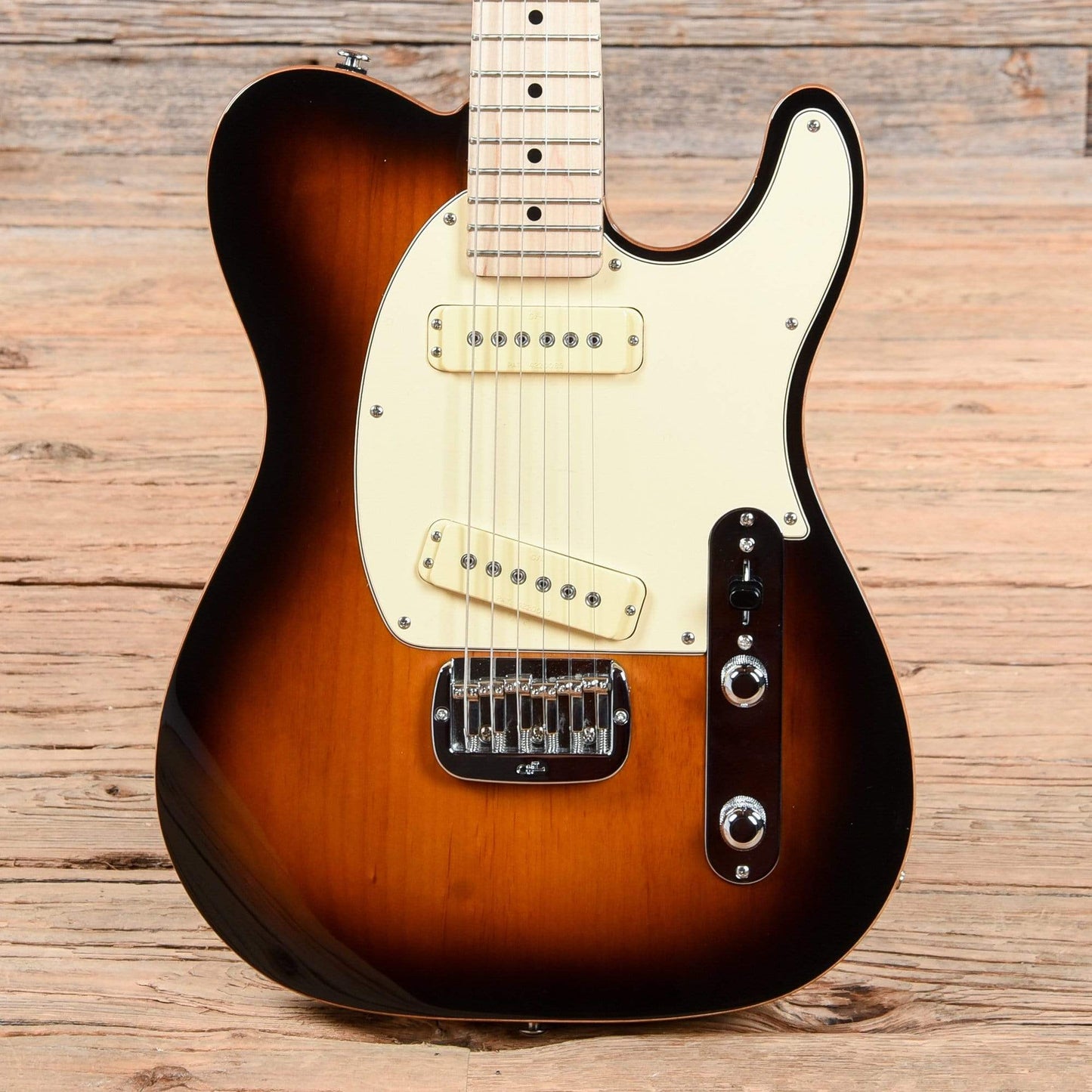 G&L USA ASAT Special 2-Tone Sunburst Electric Guitars / Solid Body