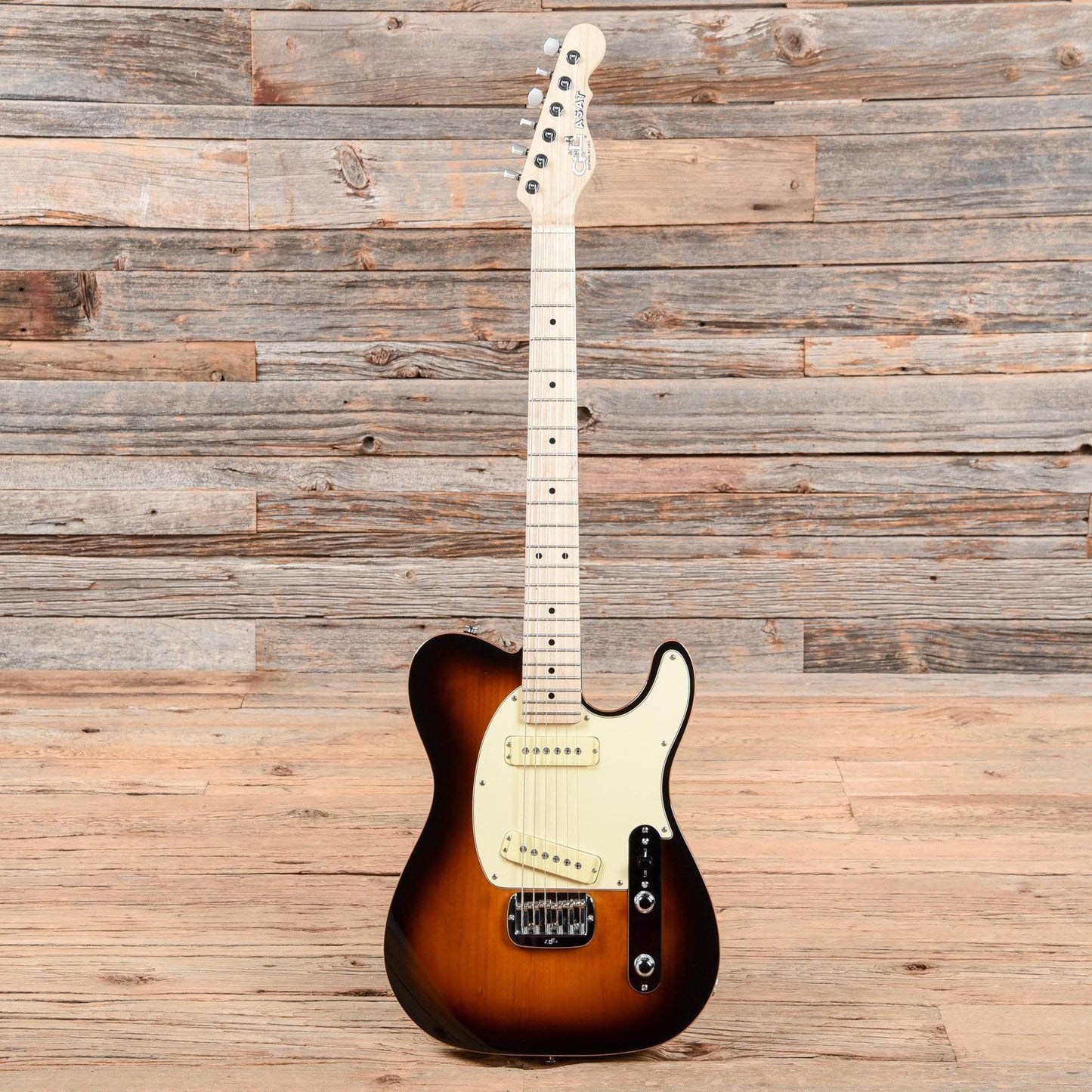 G&L USA ASAT Special 2-Tone Sunburst Electric Guitars / Solid Body