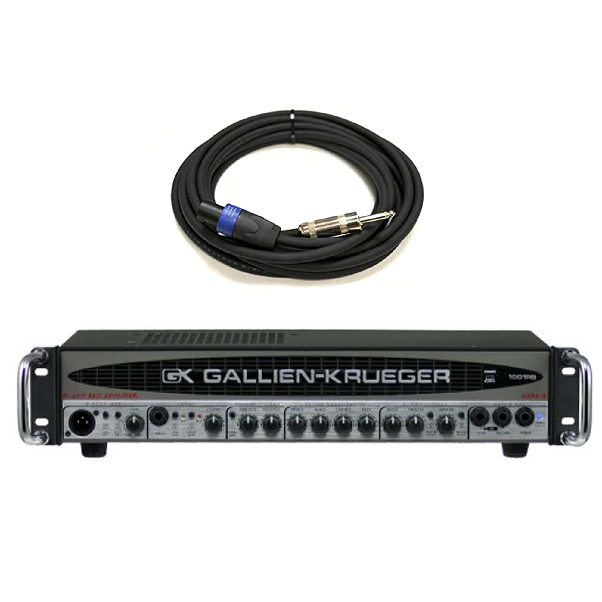 Gallien-Krueger 1001RB-II 700+50W Bass Head Speakon Cable Bundle – Chicago  Music Exchange
