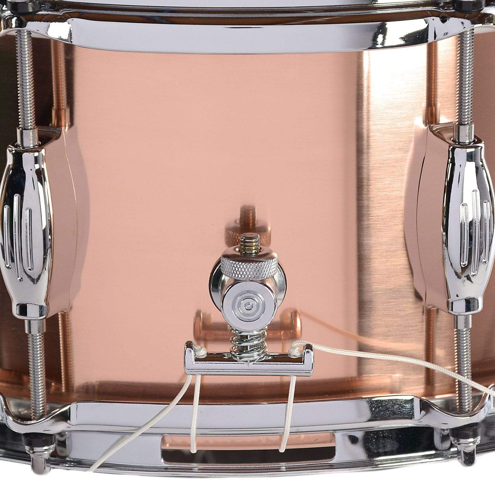 George Way 6.5x14 The Elkhart Medium Weight Copper Snare Drum w/Triple Flange Hoops Polished Finish Drums and Percussion / Acoustic Drums / Snare