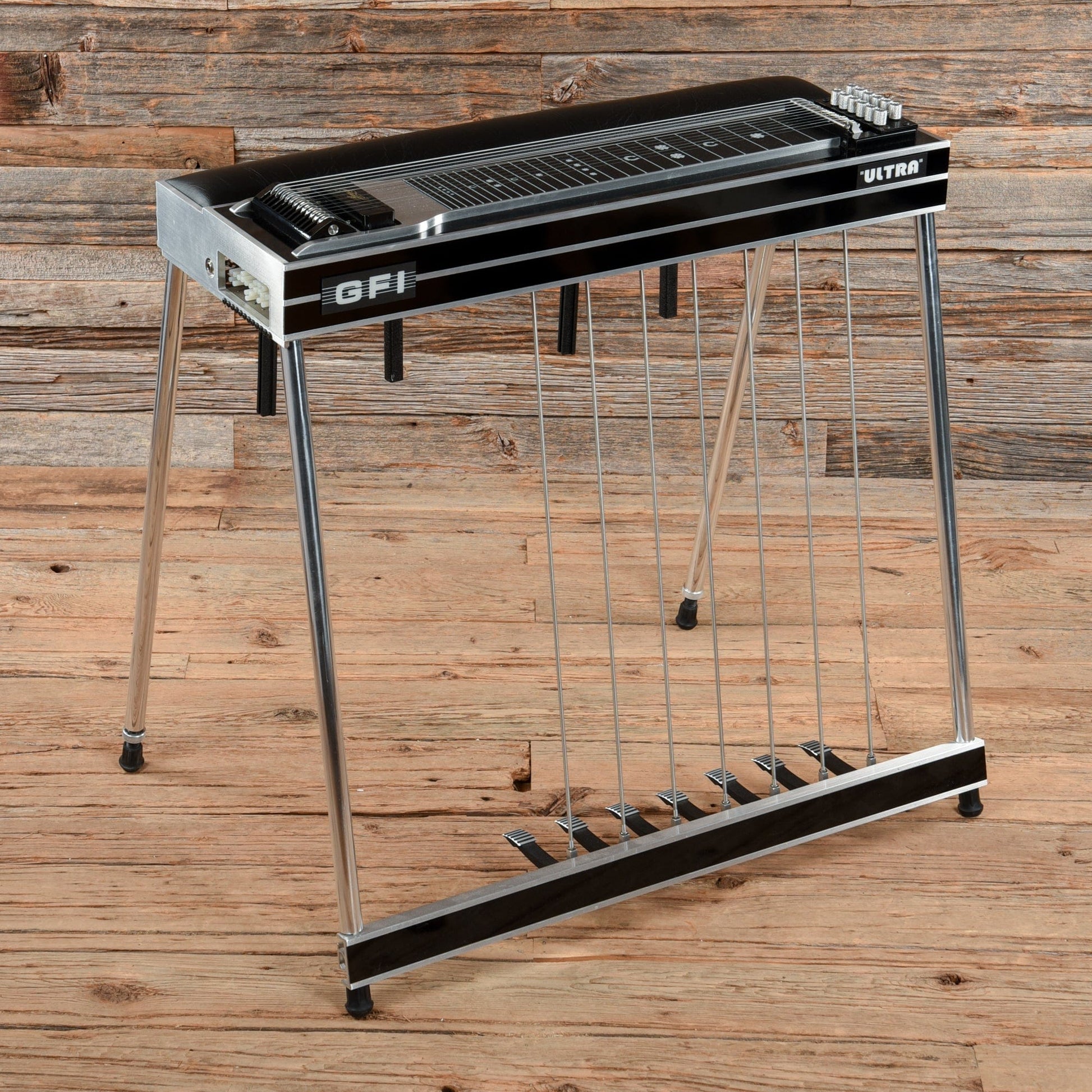 GFI Musical Products Ultra S-12 P K U Single Neck 12-String Pedal Steel Electric Guitars / Solid Body