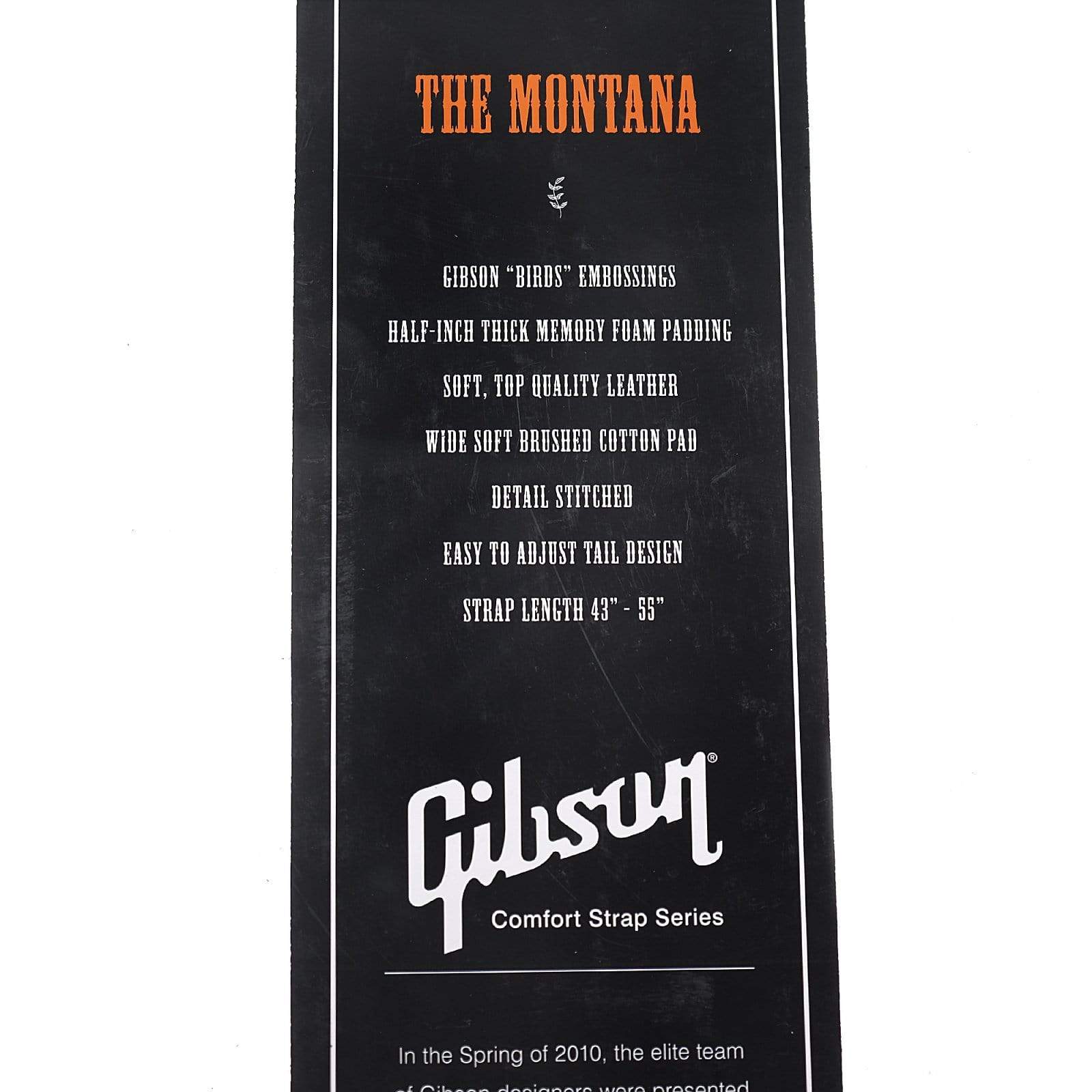 Gibson Montana Premium Comfort Strap - Tan Accessories / Straps