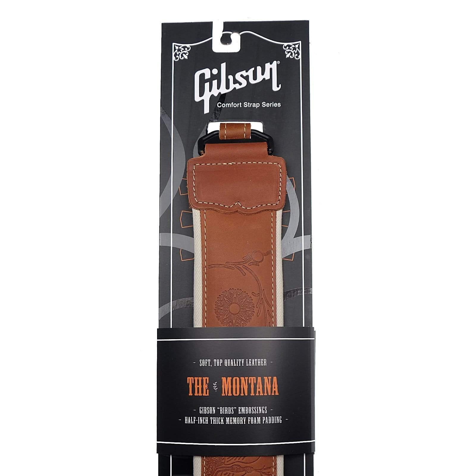 Gibson Montana Premium Comfort Strap - Tan Accessories / Straps