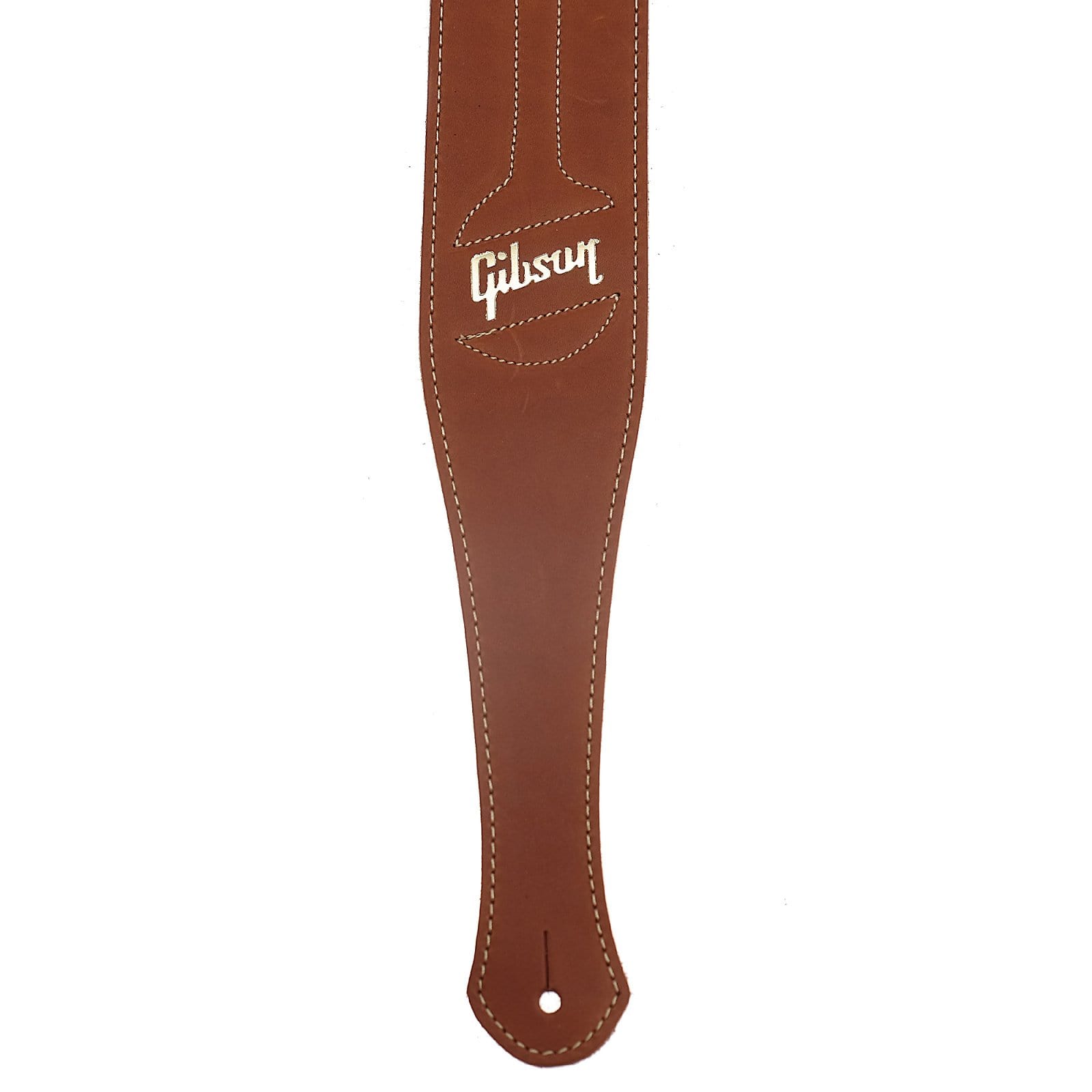 Gibson The Classic Leather Guitar Strap - Brown – Chicago Music Exchange