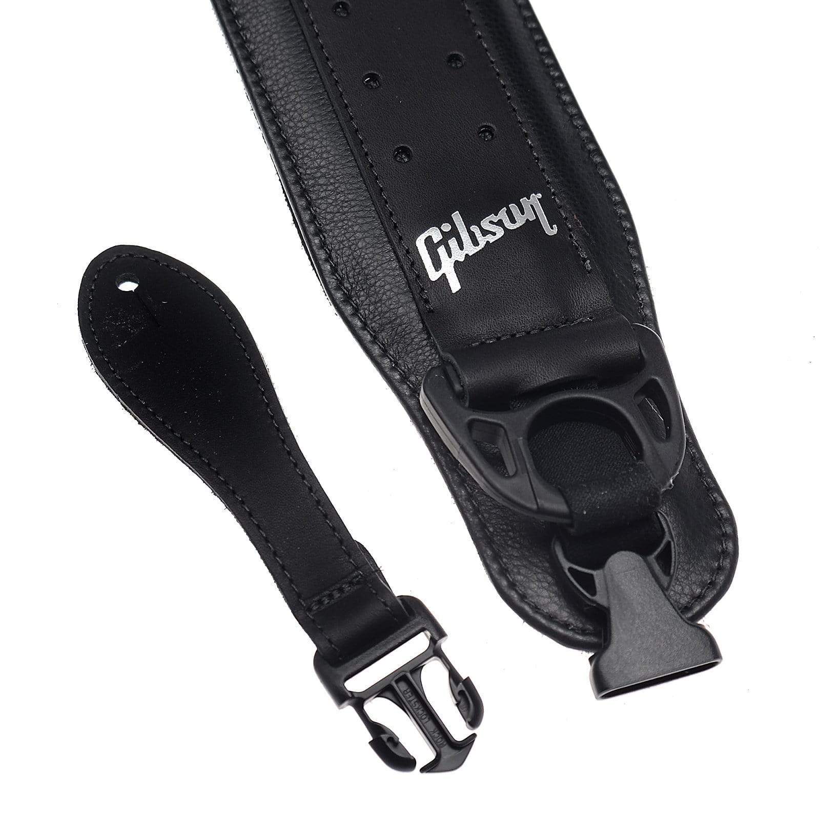 Gibson The Switchblade Premium Guitar Strap - Black – Chicago Music Exchange