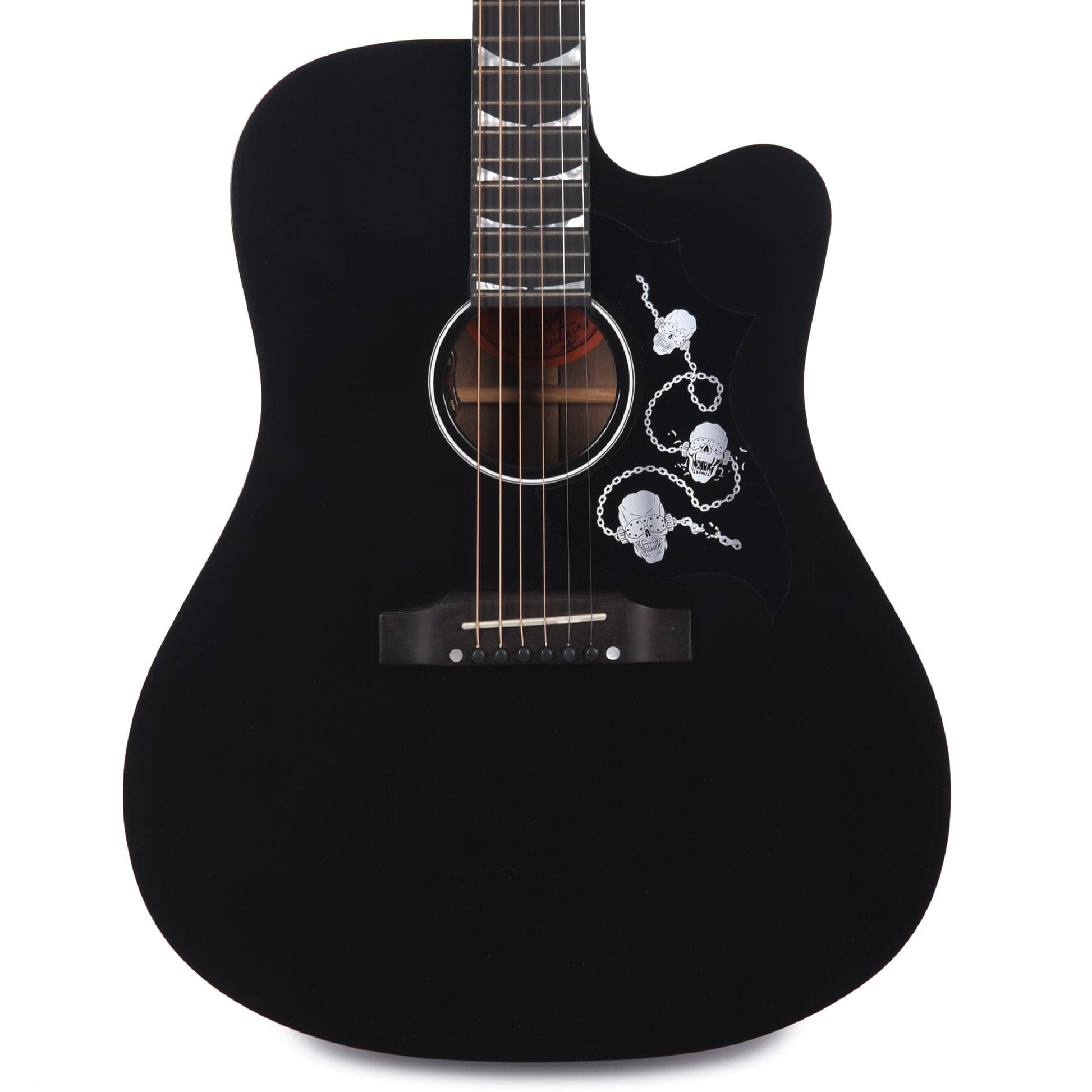 Gibson Artist Limited Edition Dave Mustaine Songwriter Ebony Signed Acoustic Guitars / Dreadnought