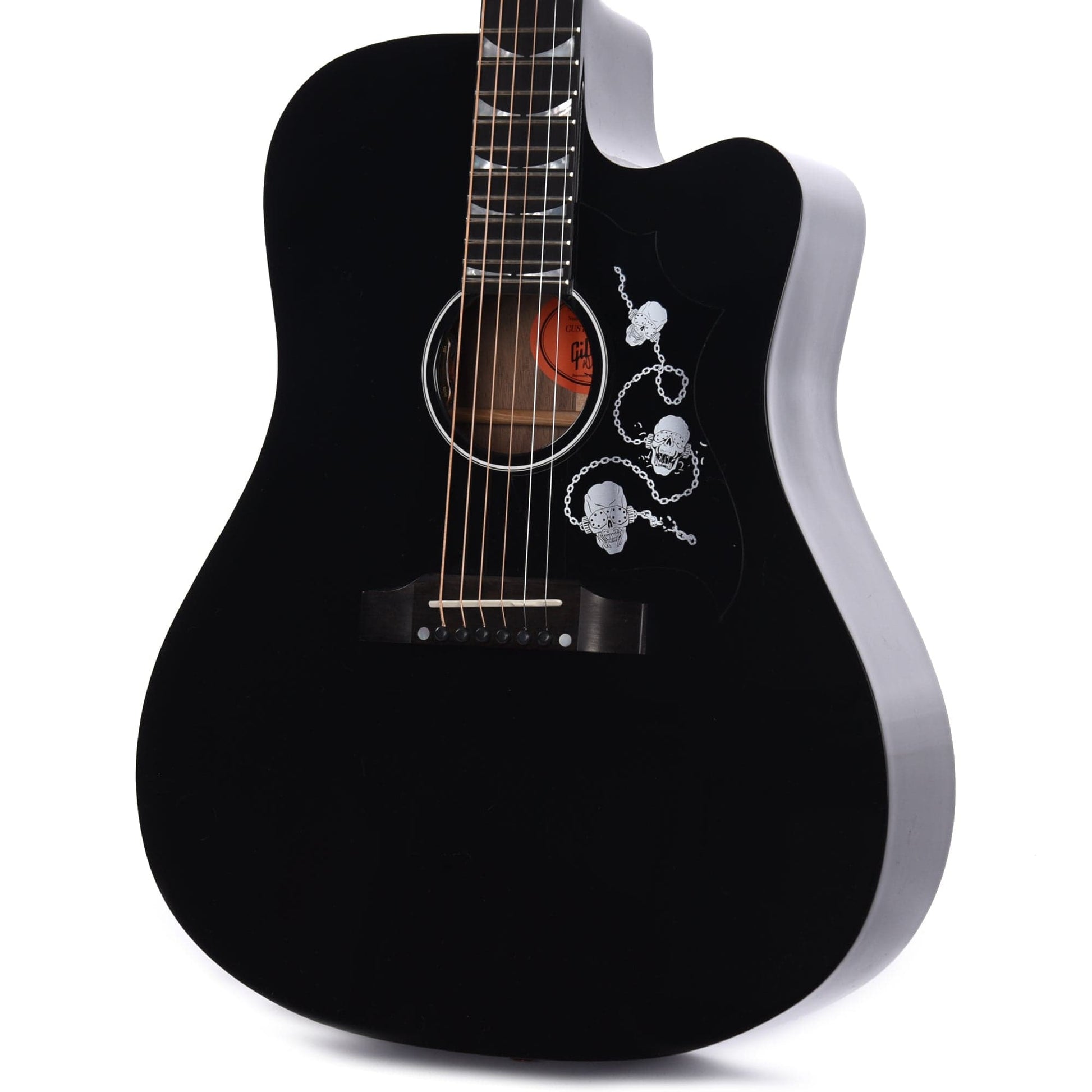 Gibson Artist Limited Edition Dave Mustaine Songwriter Ebony Signed Acoustic Guitars / Dreadnought