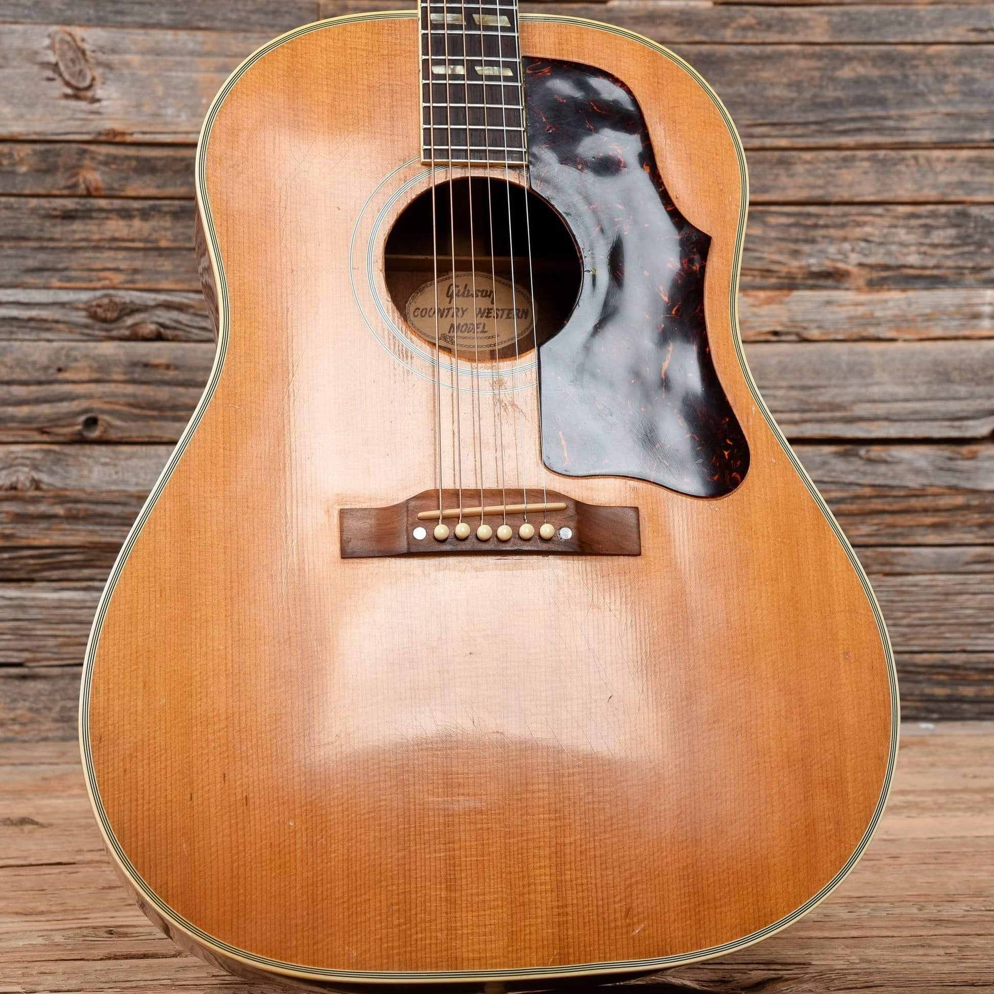 Gibson SJN Country-Western Natural 1956 Acoustic Guitars / Dreadnought