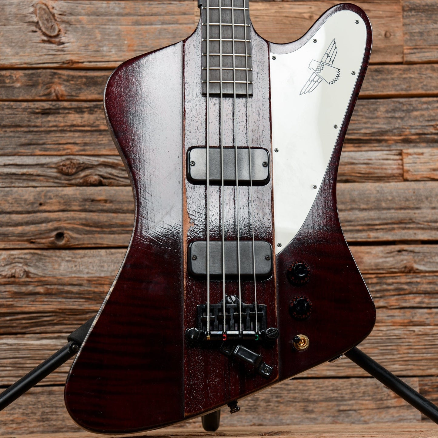 Gibson Nikki Sixx Signature Thunderbird Wine Red 2008 Bass Guitars / 4-String