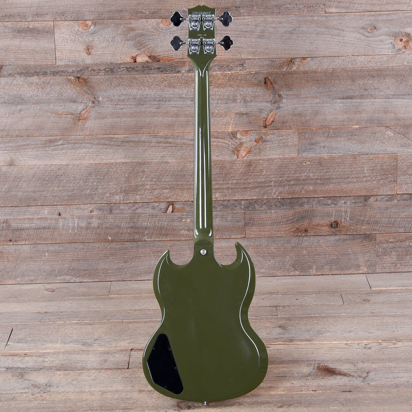 Gibson USA SG Standard Bass Olive Drab w/Tortoise Pickguard Bass Guitars / 4-String