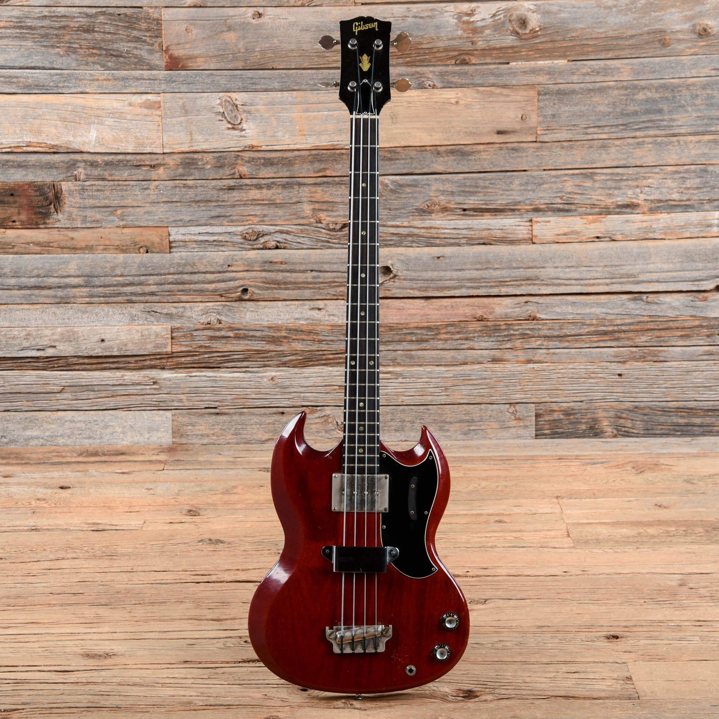 Gibson EB-0 Cherry 1965 Bass Guitars / Short Scale