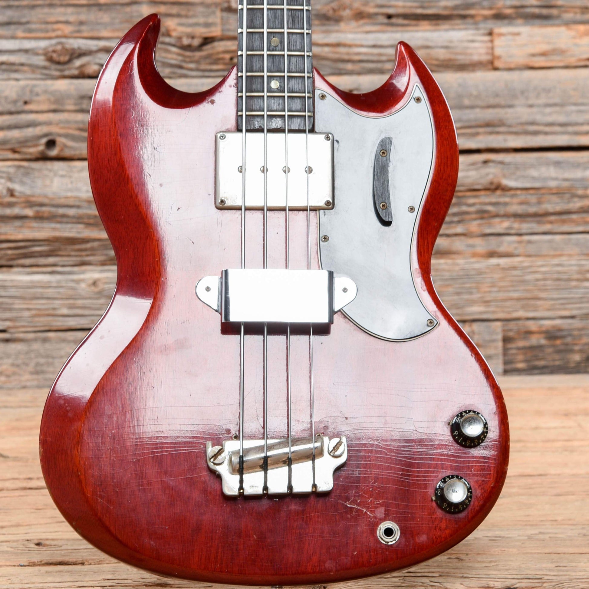 Gibson EB-0 Cherry 1965 Bass Guitars / Short Scale