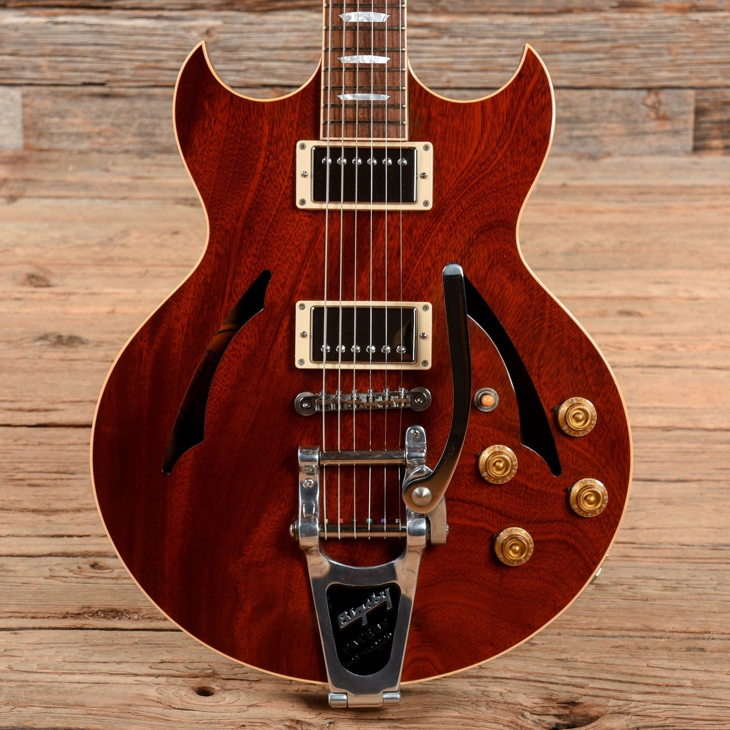 Gibson Custom Johnny A Standard 1-Piece Mahogany Top Electric Guitars / Hollow Body