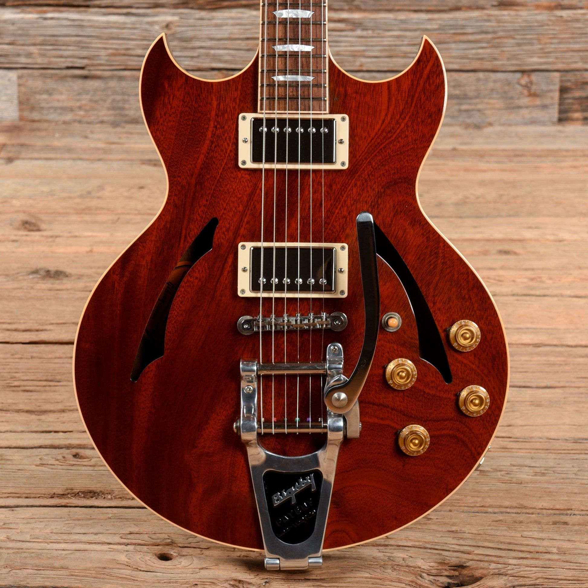 Gibson Custom Johnny A Standard 1-Piece Mahogany Top Electric Guitars / Hollow Body