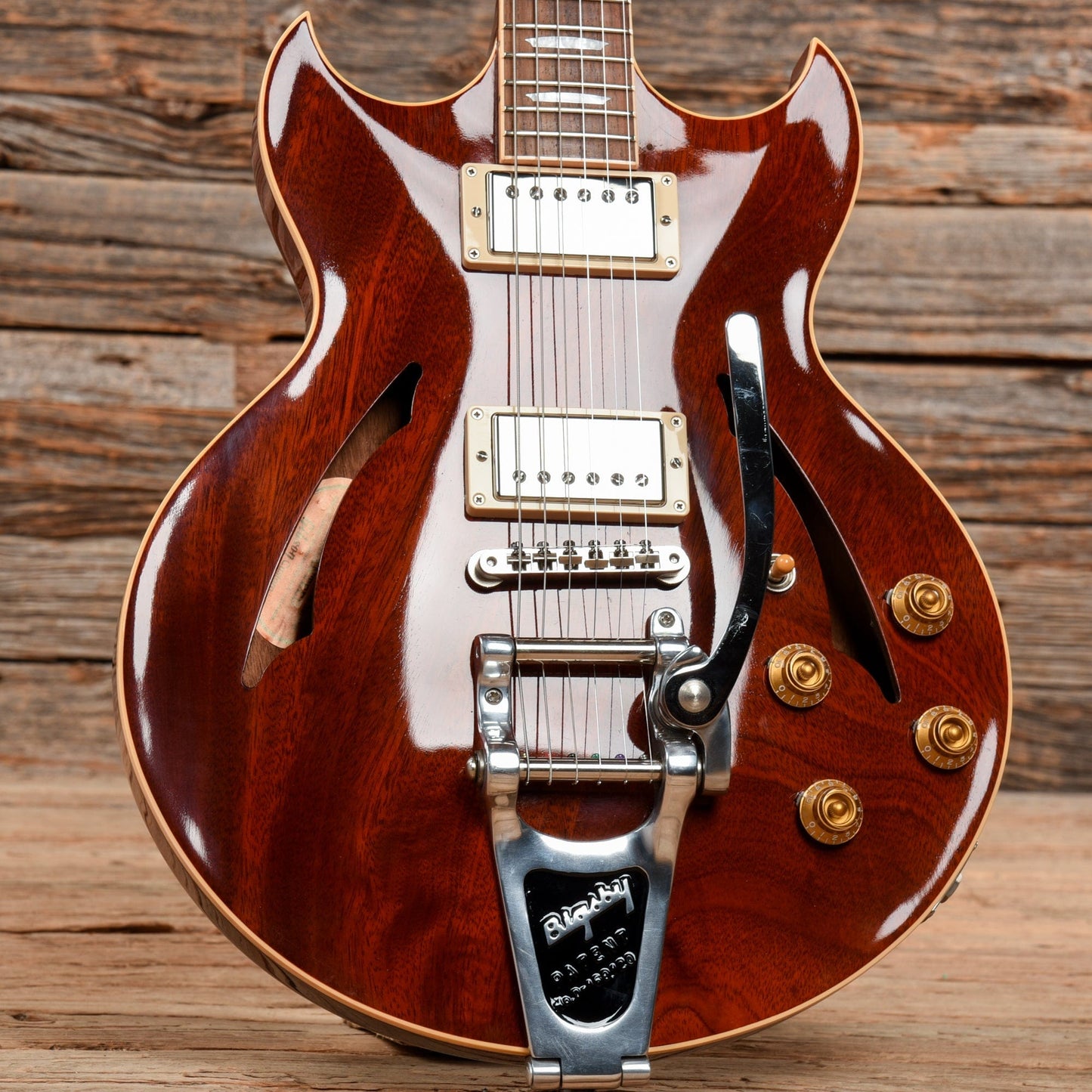 Gibson Custom Johnny A Standard 1-Piece Mahogany Top Electric Guitars / Hollow Body