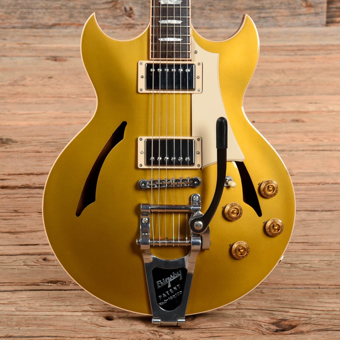 Gibson Custom Johnny A Standard Goldtop 2014 Electric Guitars / Hollow Body