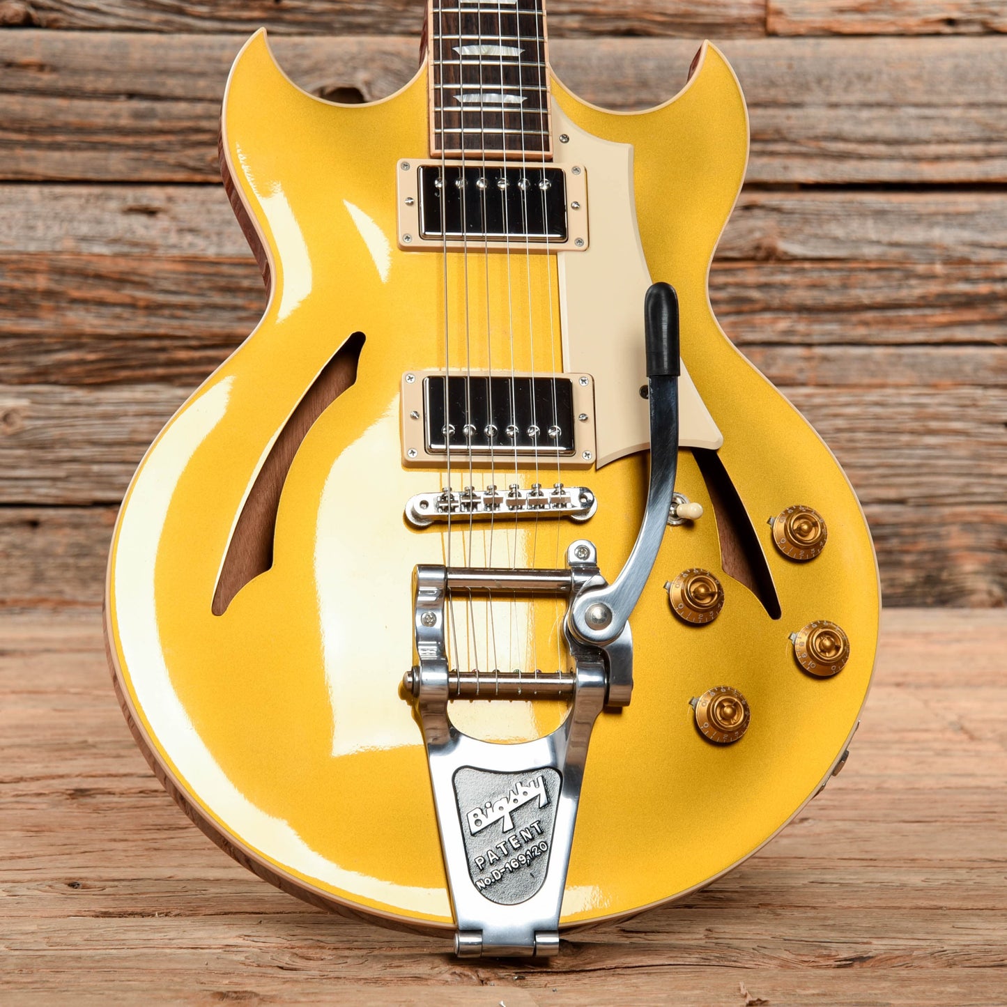 Gibson Custom Johnny A Standard Goldtop 2014 Electric Guitars / Hollow Body