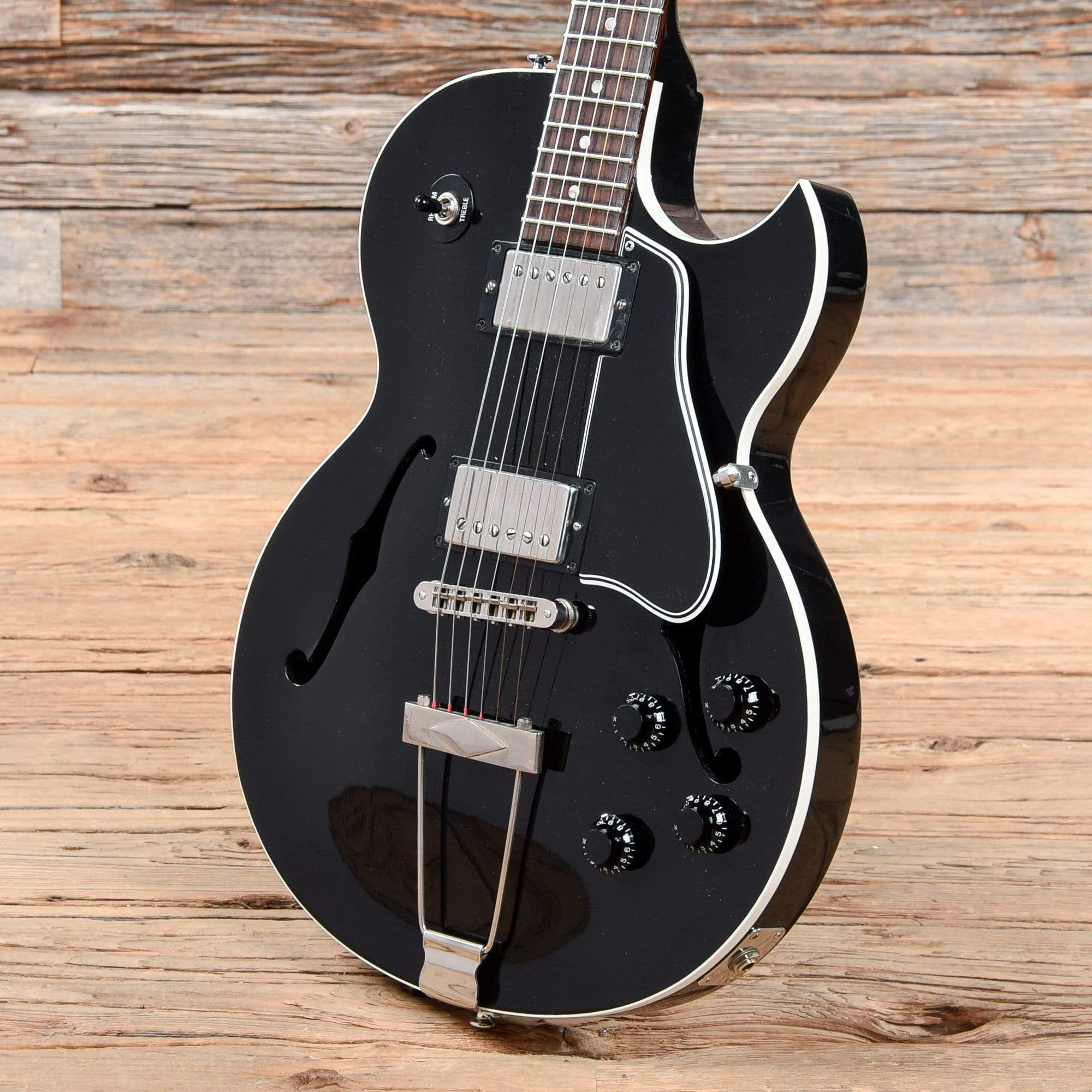 Gibson Custom Shop ES-446 Black 2011 – Chicago Music Exchange