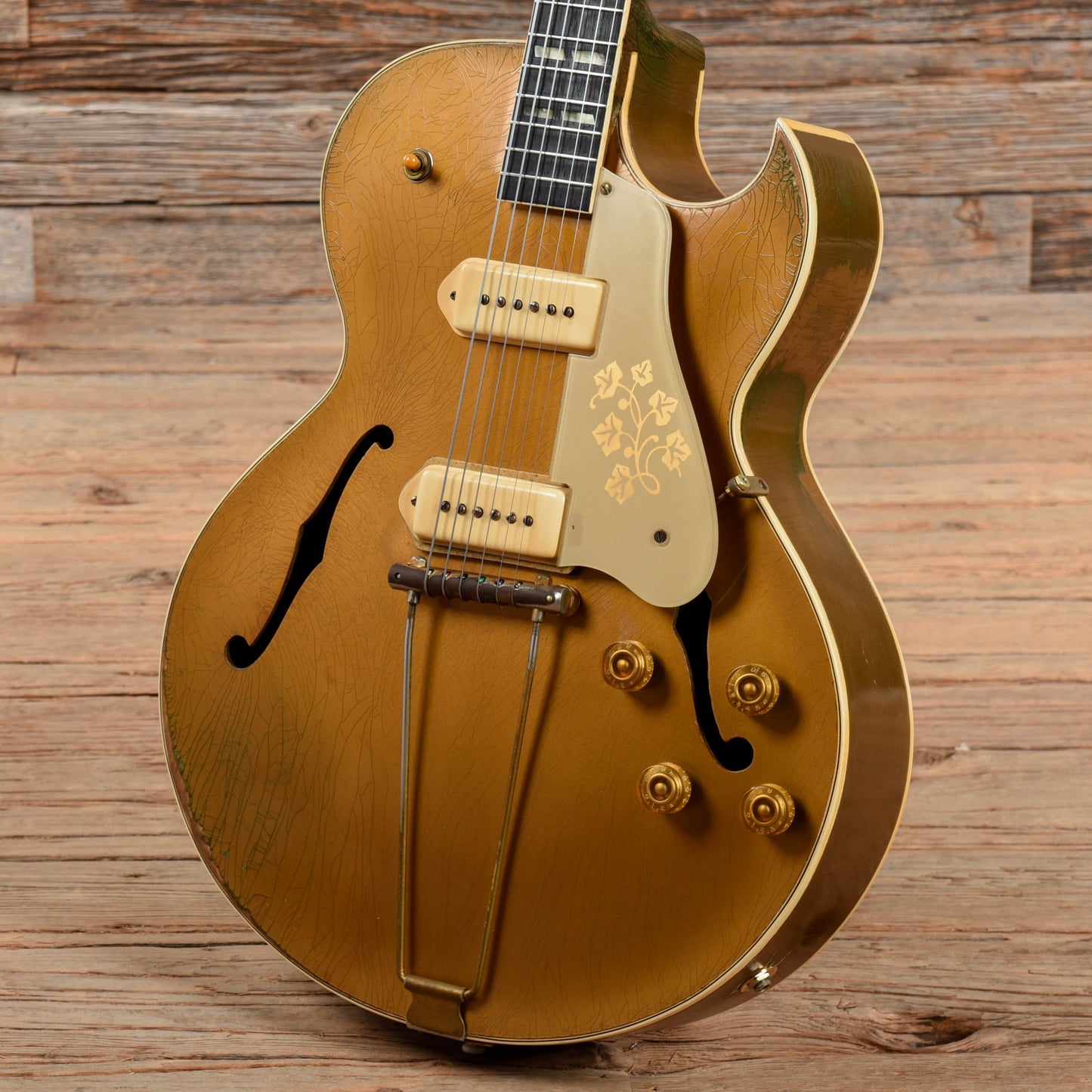 Gibson ES-295 Gold 1952 Electric Guitars / Hollow Body