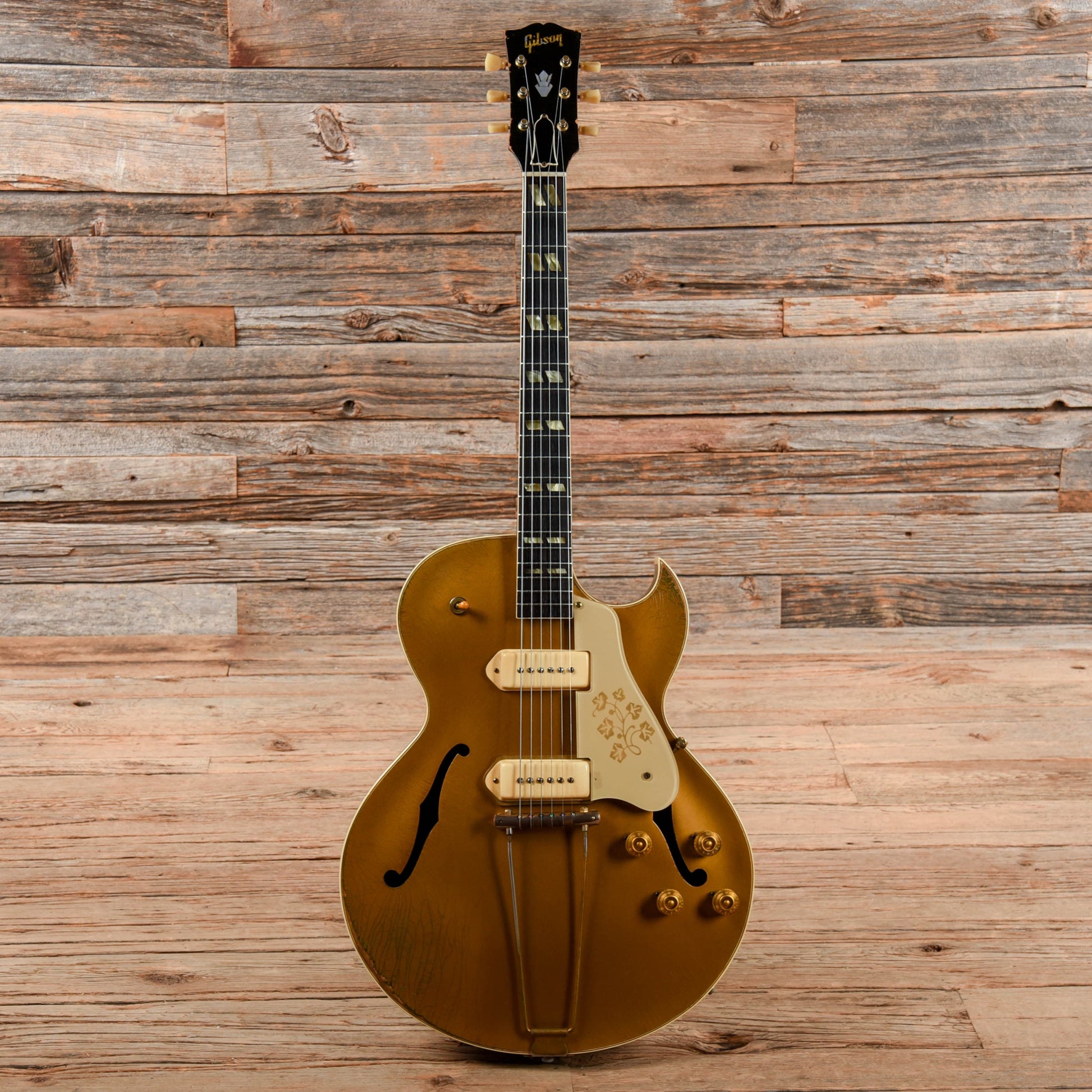 Gibson ES-295 Gold 1952 Electric Guitars / Hollow Body