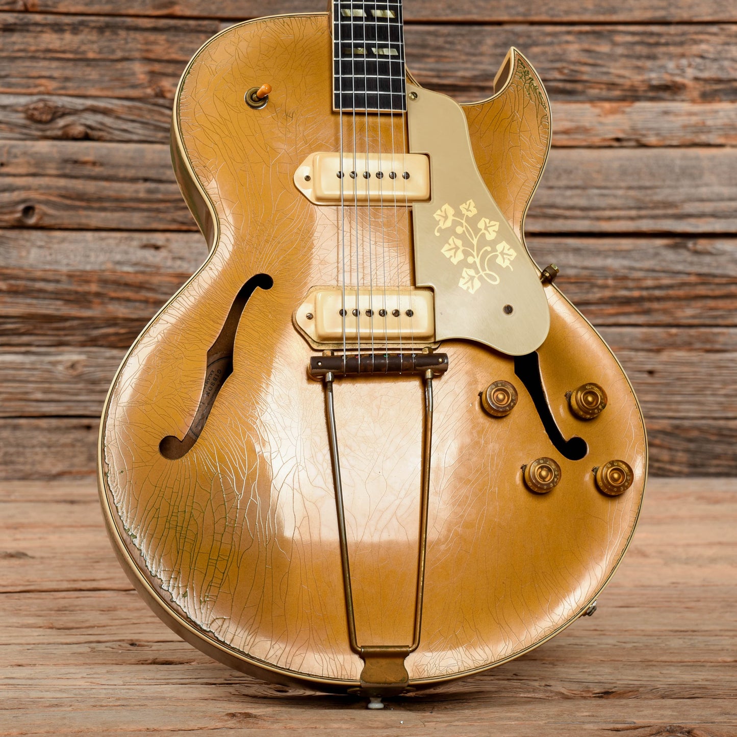 Gibson ES-295 Gold 1952 Electric Guitars / Hollow Body