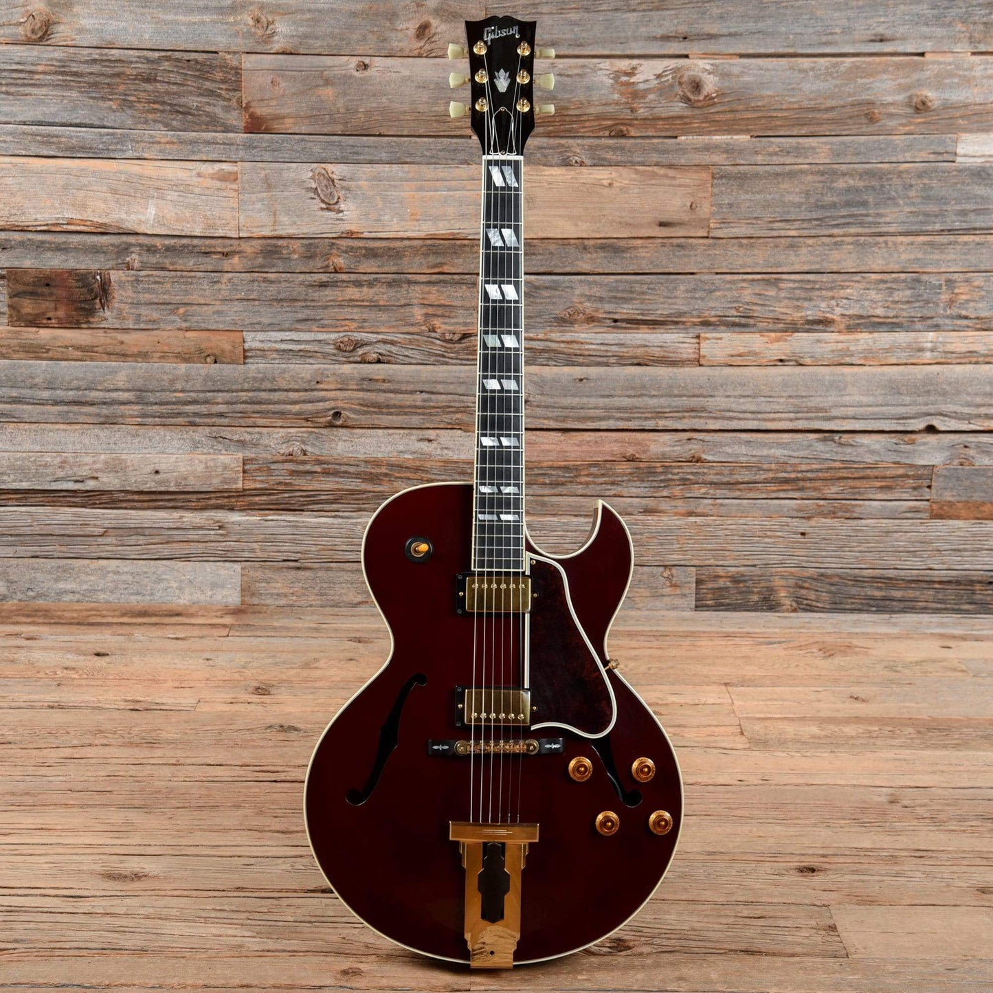 Gibson L-4 CES Wine Red 1996 Electric Guitars / Hollow Body