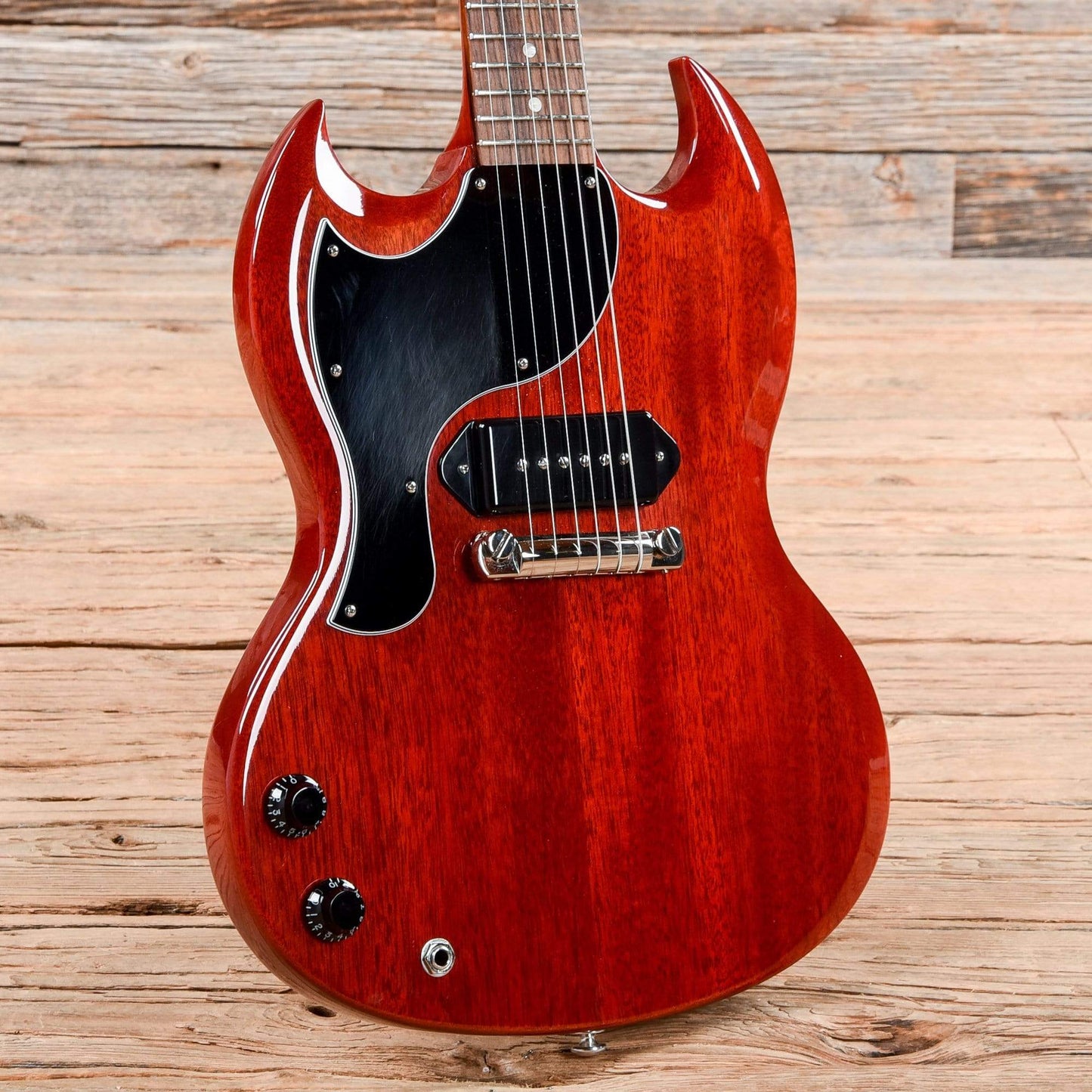 Gibson SG Junior Cherry 2018 LEFTY Electric Guitars / Left-Handed,Electric Guitars / Solid Body