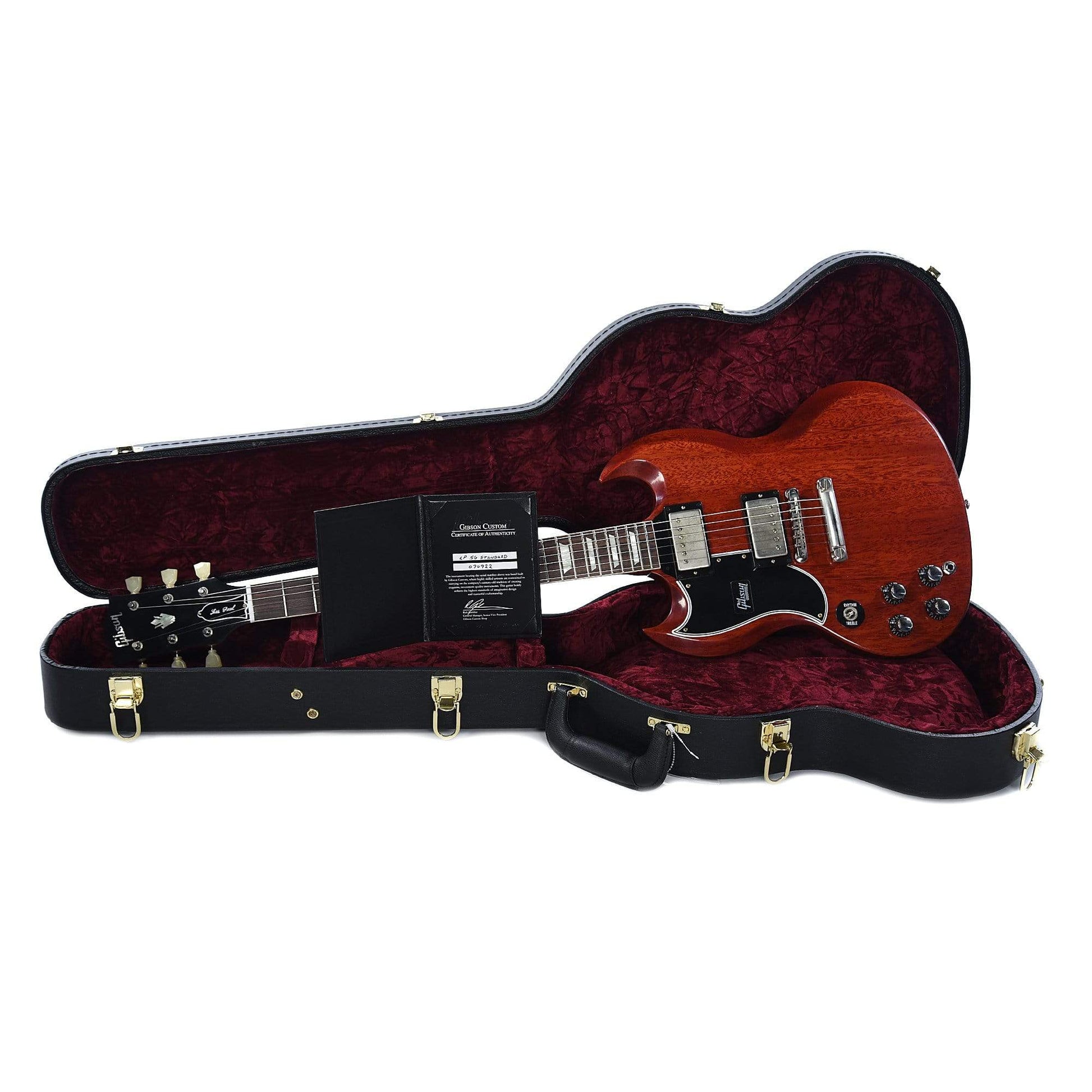 Gibson Custom SG Standard Reissue LEFTY Faded Cherry Electric Guitars / Left-Handed