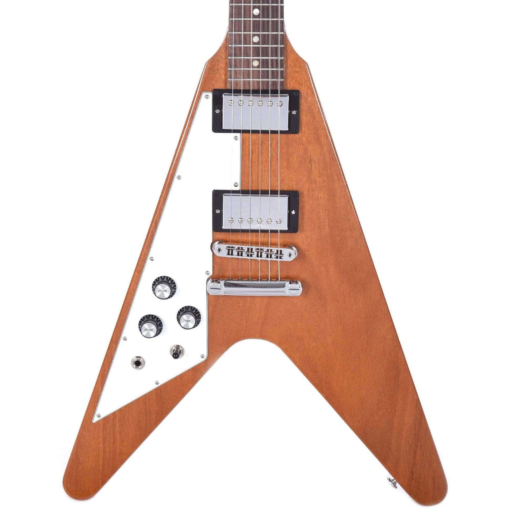 Gibson USA Flying V 2019 Antique Natural LEFTY Electric Guitars / Left-Handed