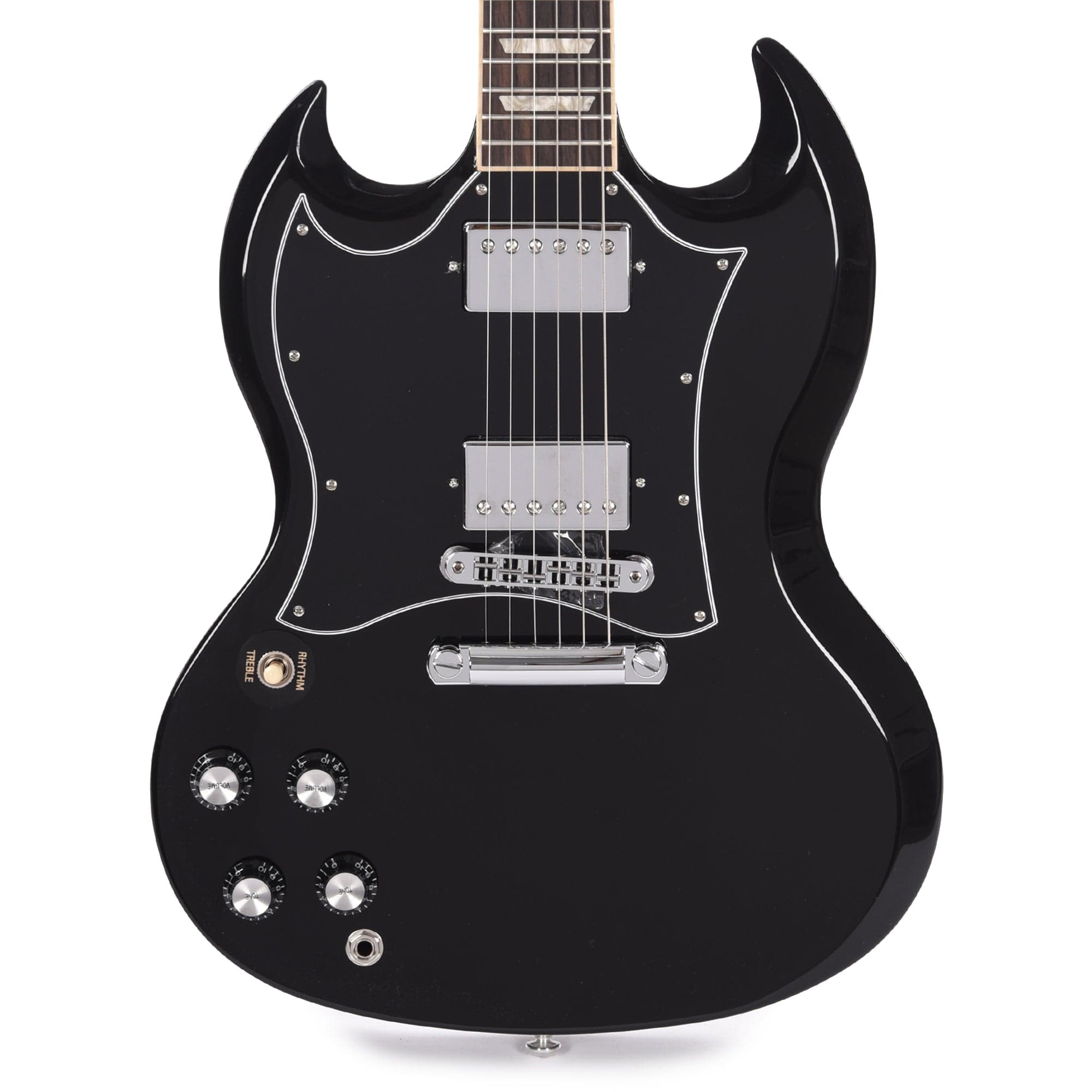 Gibson Modern SG Standard LEFTY Ebony – Chicago Music Exchange