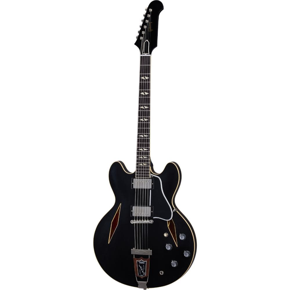 Gibson Custom Shop Murphy Lab 1964 Trini Lopez Standard Reissue Ebony Ultra Light Aged Electric Guitars / Semi-Hollow,Electric Guitars / Solid Body