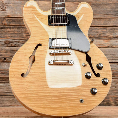 Gibson Block Inlay Figured ES-335 Natural 2021 Electric Guitars / Semi-Hollow