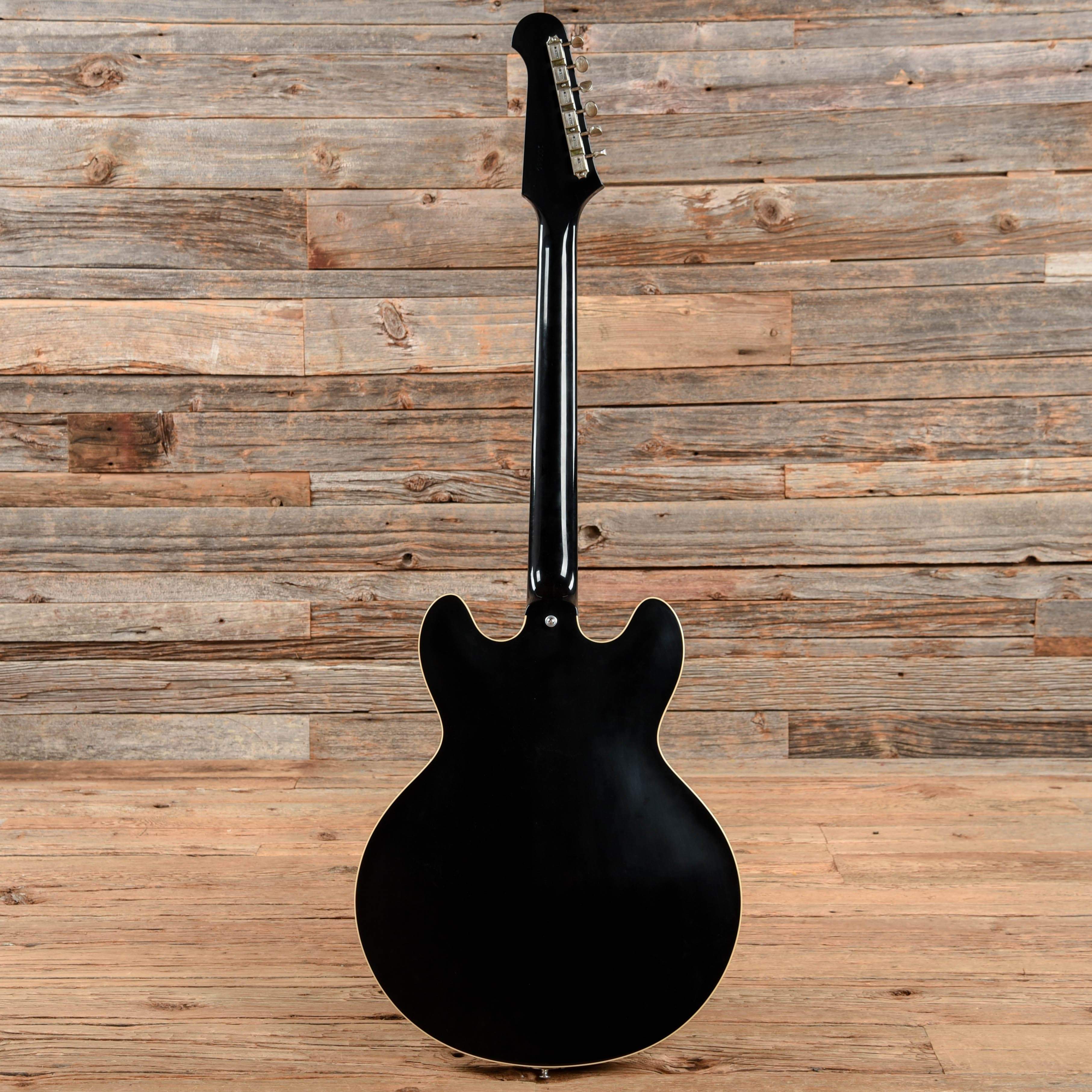 Gibson Custom 1964 Trini Lopez Standard Reissue Ebony VOS Electric Guitars / Semi-Hollow