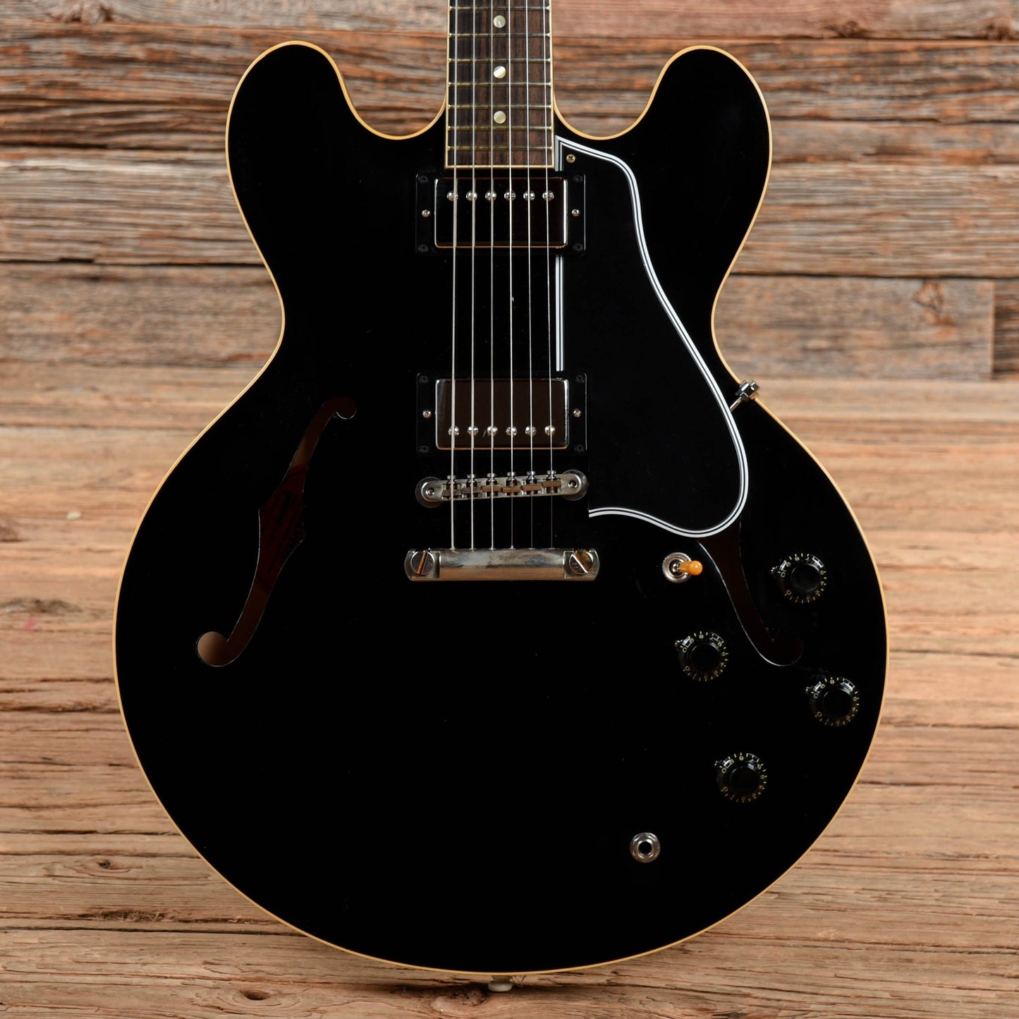 Gibson Custom Murphy Lab '59 ES-335 Ultra Light Aged Ebony Electric Guitars / Semi-Hollow