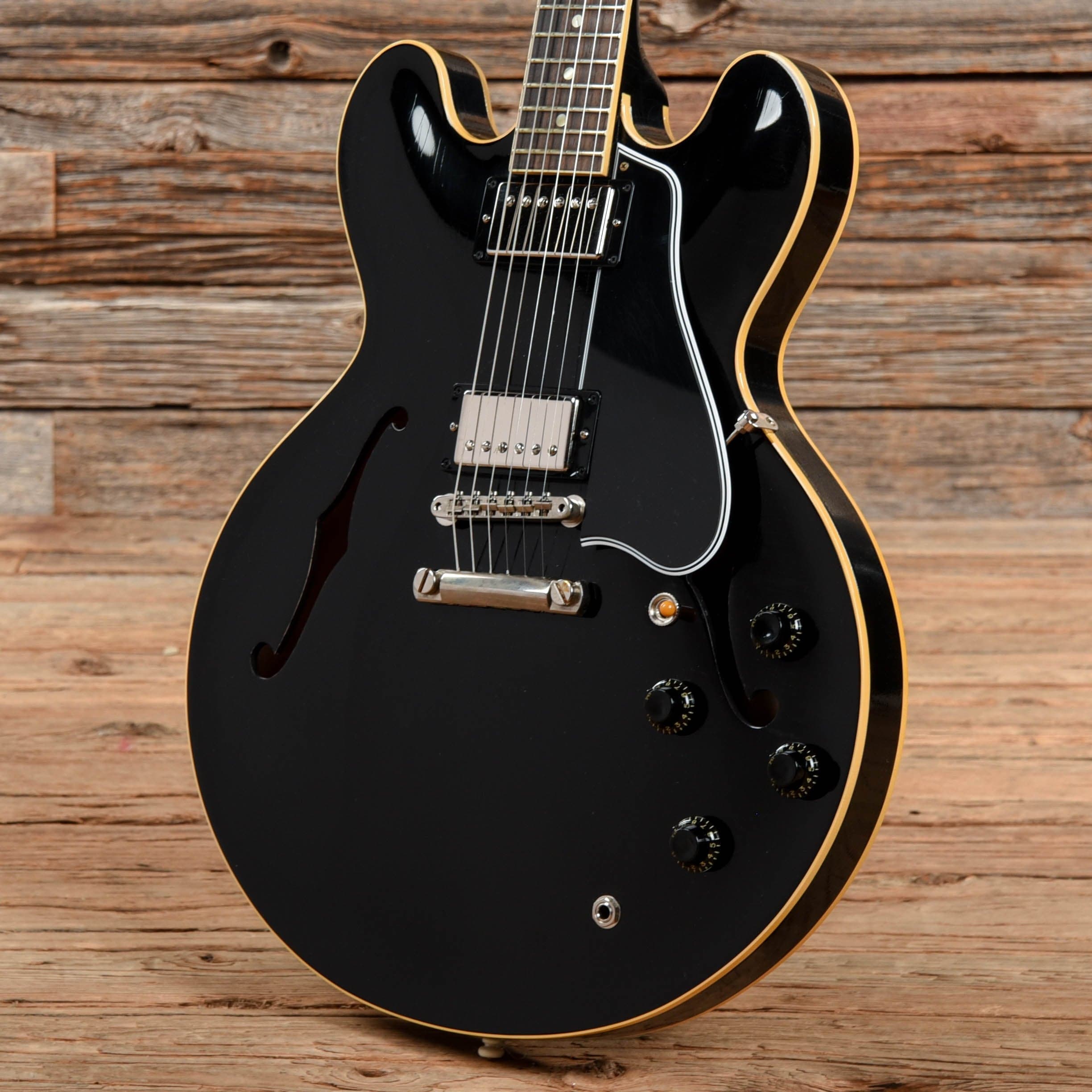 Gibson Custom Murphy Lab '59 ES-335 Ultra Light Aged Ebony Electric Guitars / Semi-Hollow