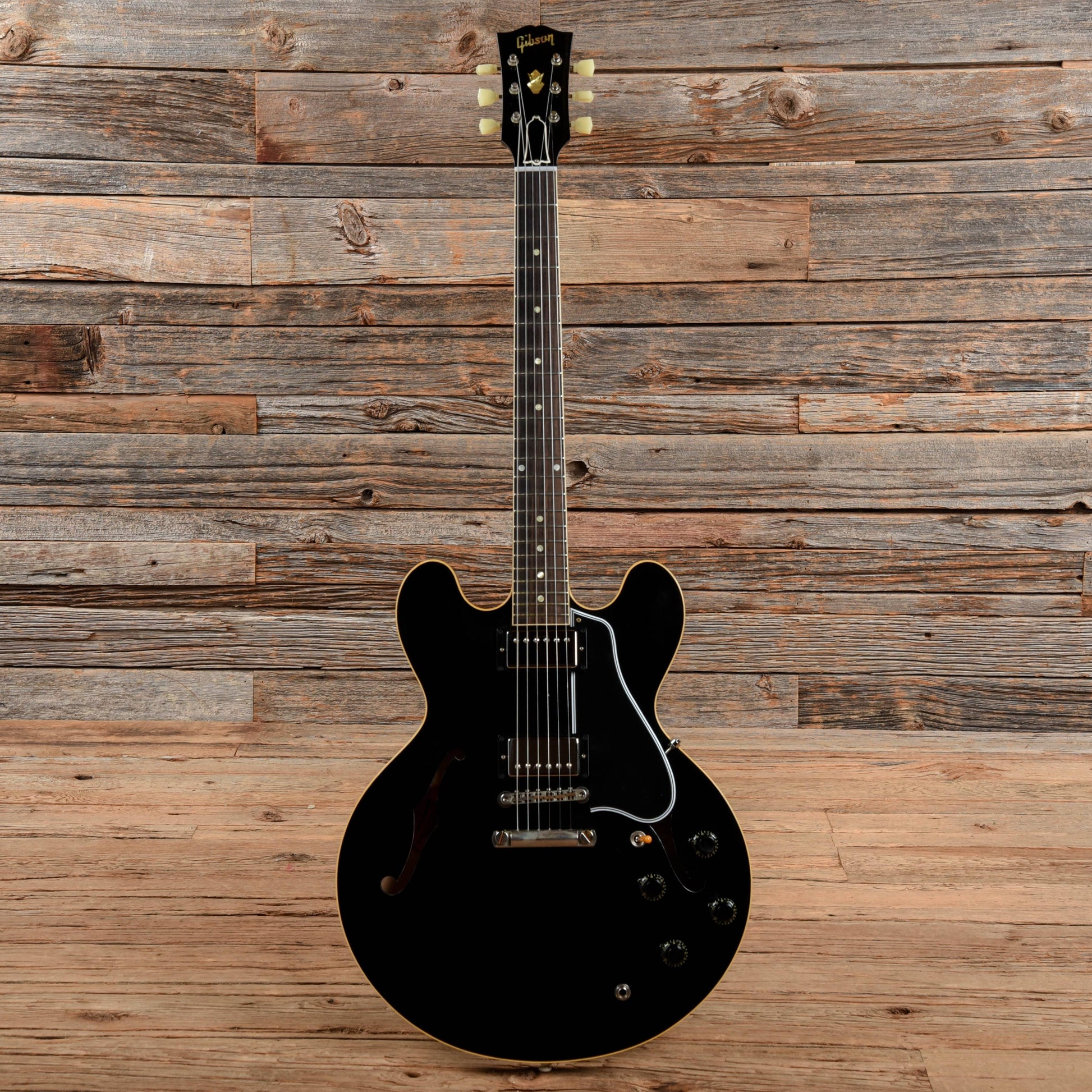 Gibson Custom Murphy Lab '59 ES-335 Ultra Light Aged Ebony Electric Guitars / Semi-Hollow